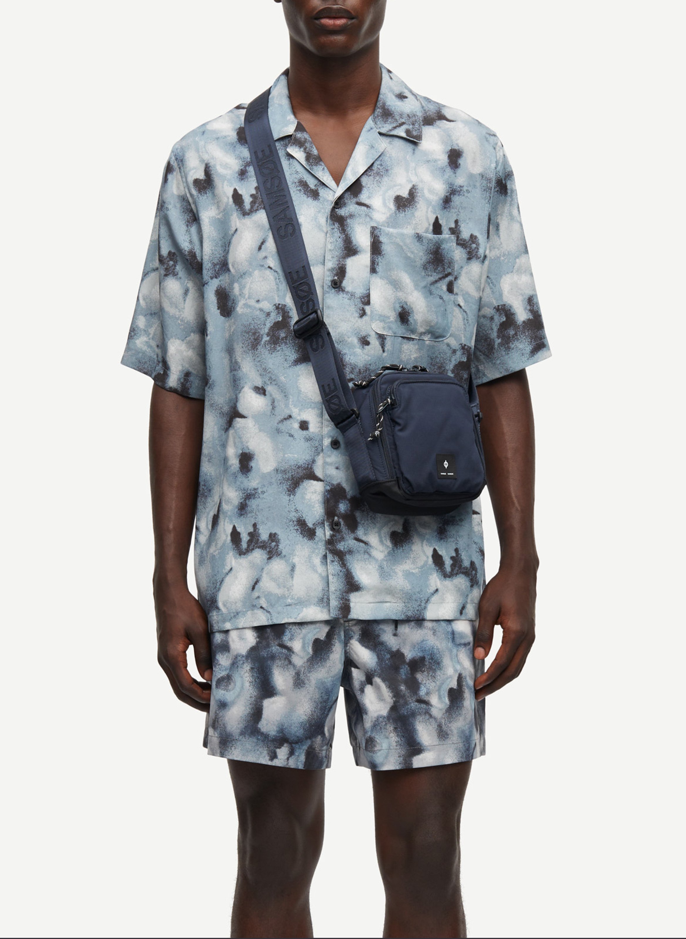 Chemise droite imprimée SAMSOE SAMSOE Multicolore