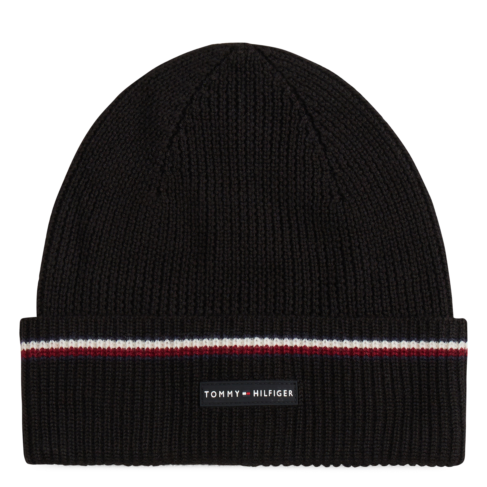 Set muts en sjaal van gemengde wol TOMMY HILFIGER Zwart