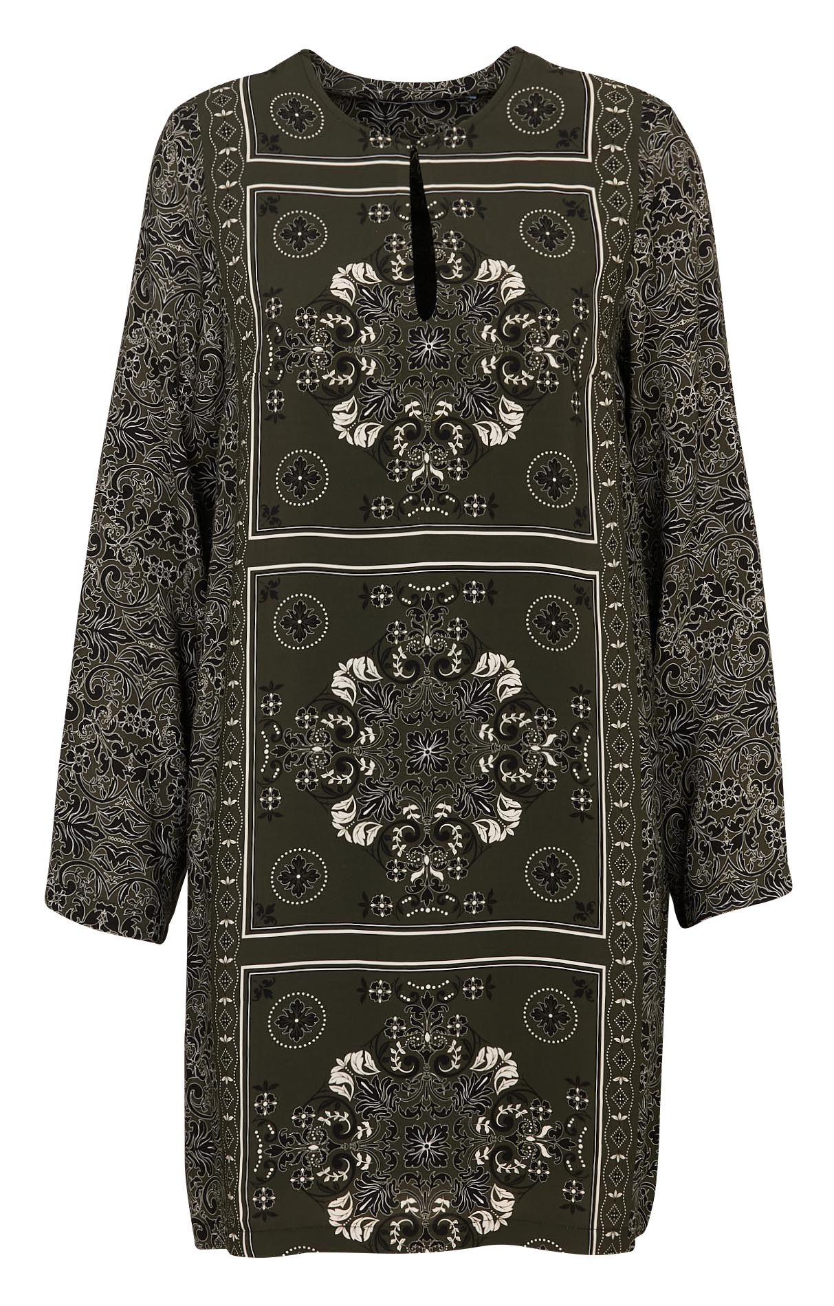 Birmane printed dress LA FEE MARABOUTEE Green