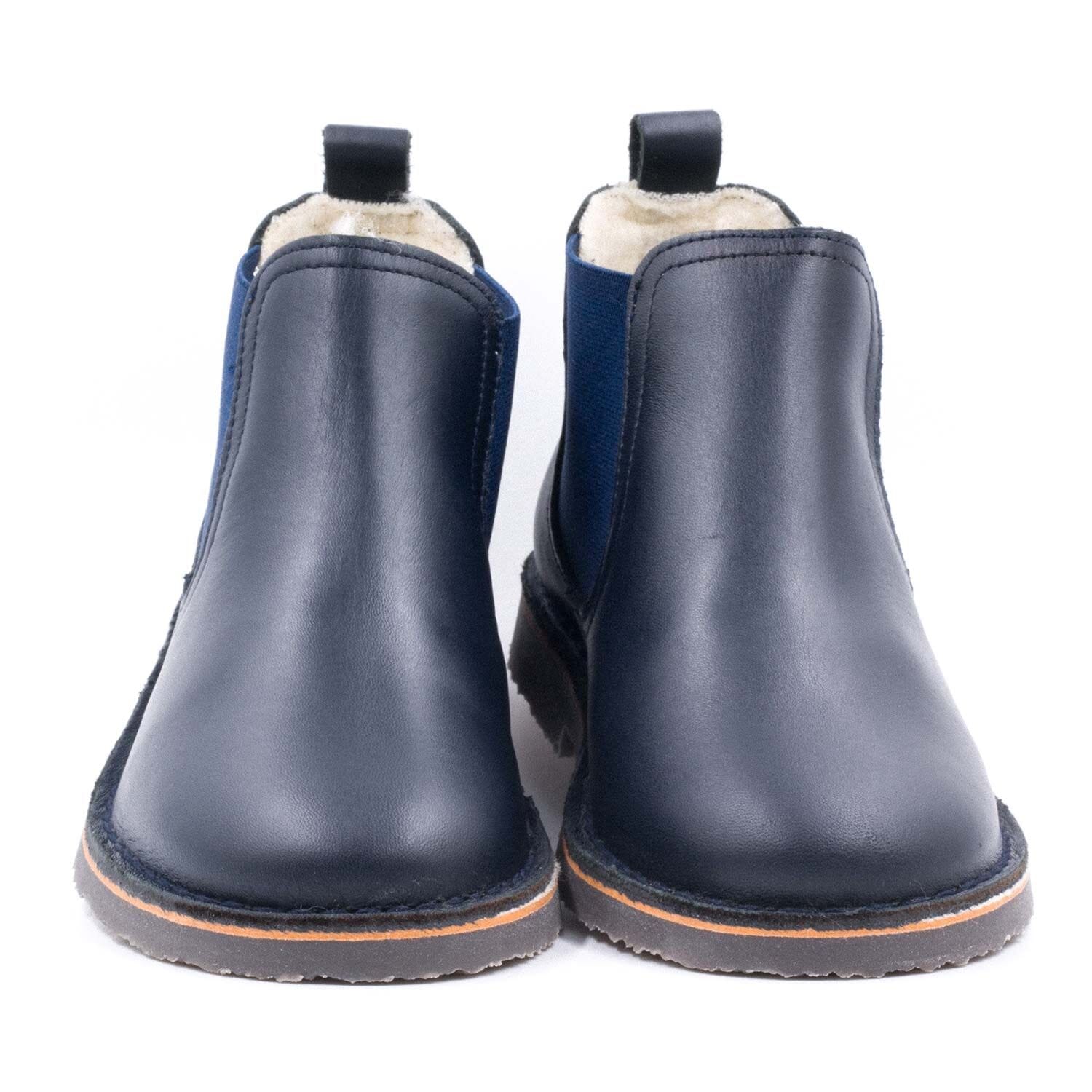 Fur-lined boots Boni & Sidonie Blue
