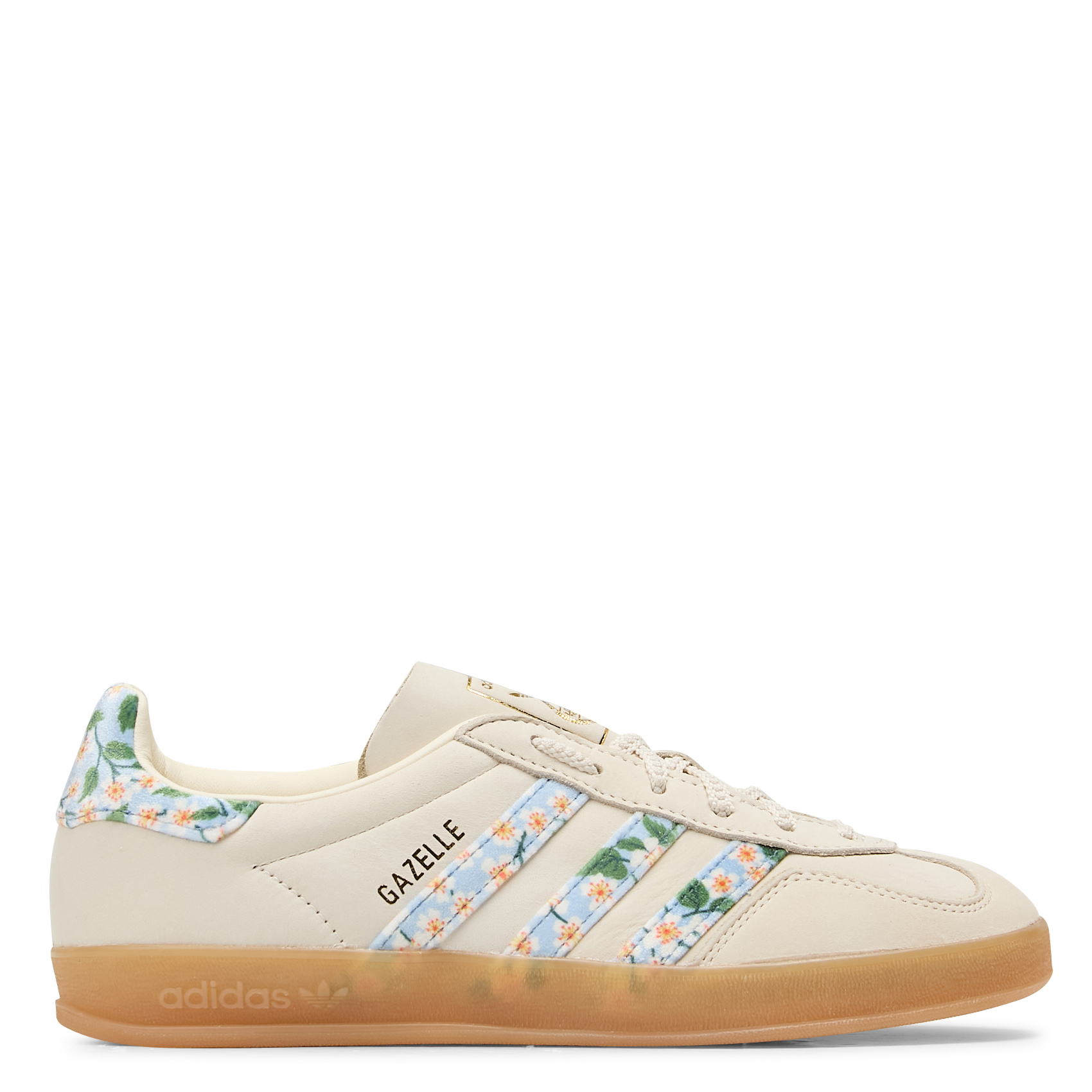 Baskets basses en cuir ADIDAS Beige