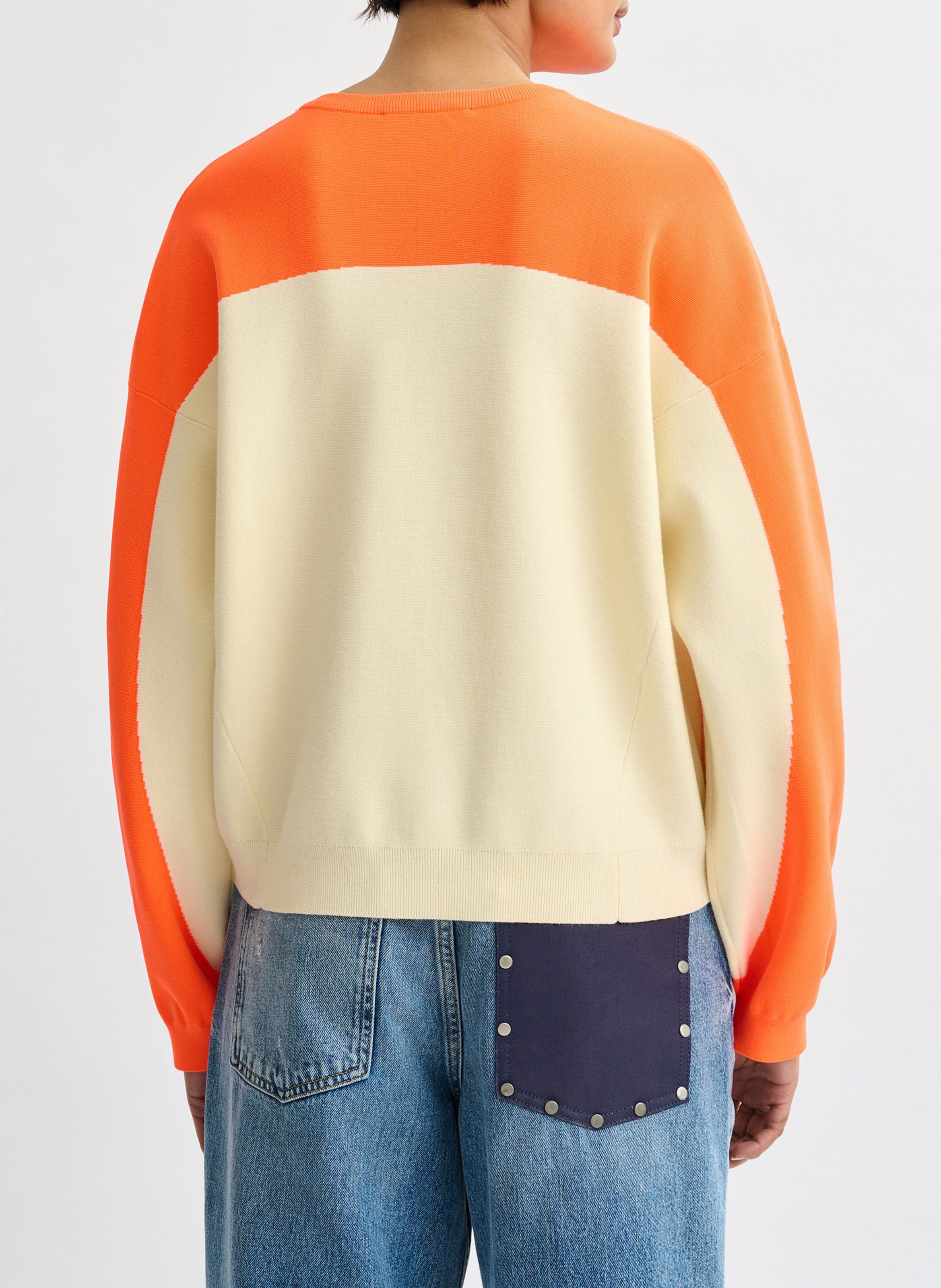 Pull col rond  ESSENTIEL ANTWERP Orange