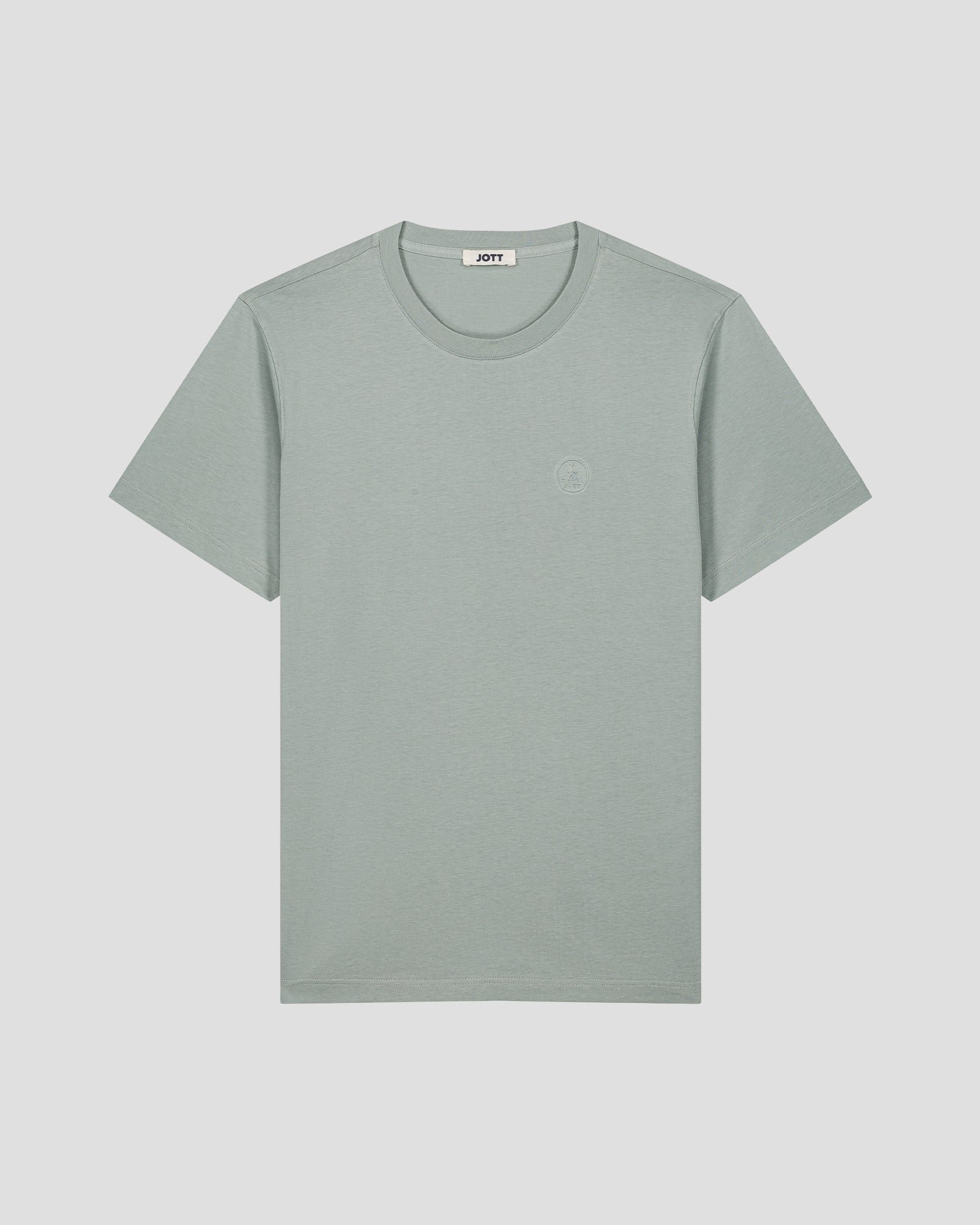 Men's round neck cotton Pedro t-shirt JOTT Grey