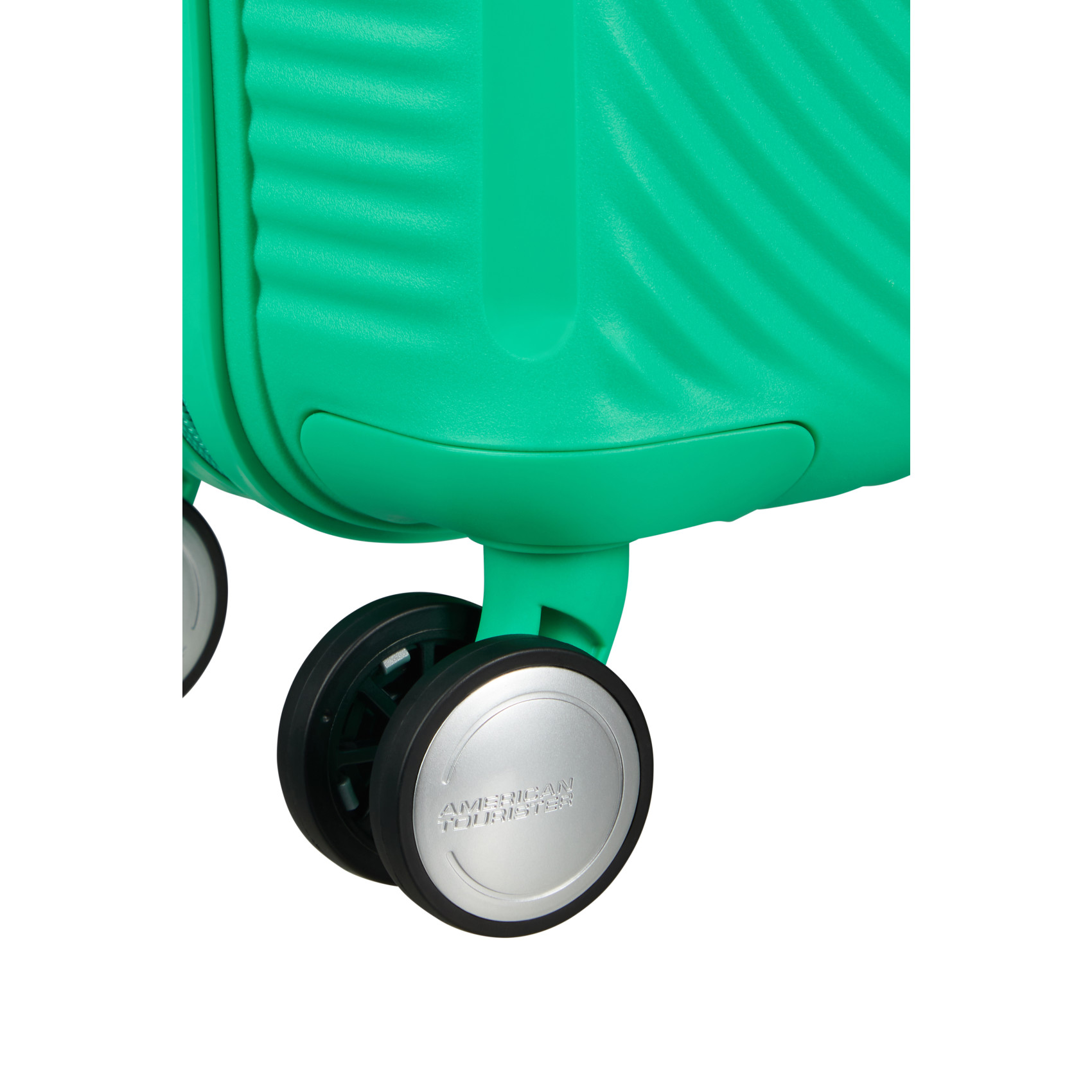 Soundbox Mini Suitcase 4 Wheels Size S AMERICAN TOURISTER Green