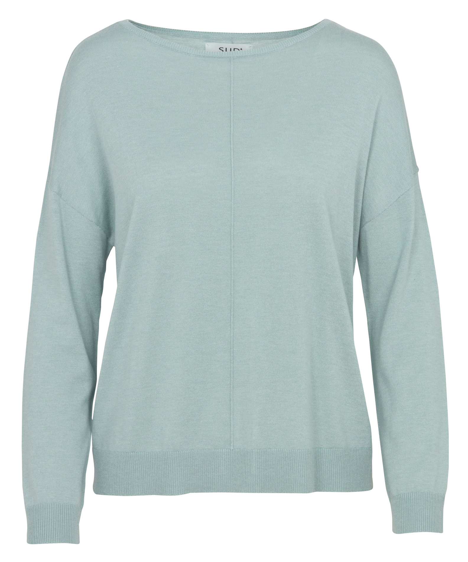 Bootneck Pullover mit langen Ärmeln in Uni SUD EXPRESS Braun