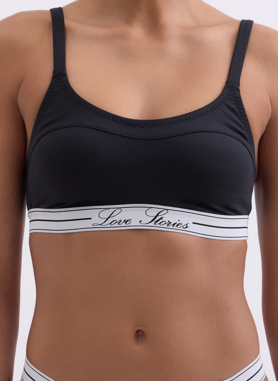 Bustier LOVE STORIES Schwarz