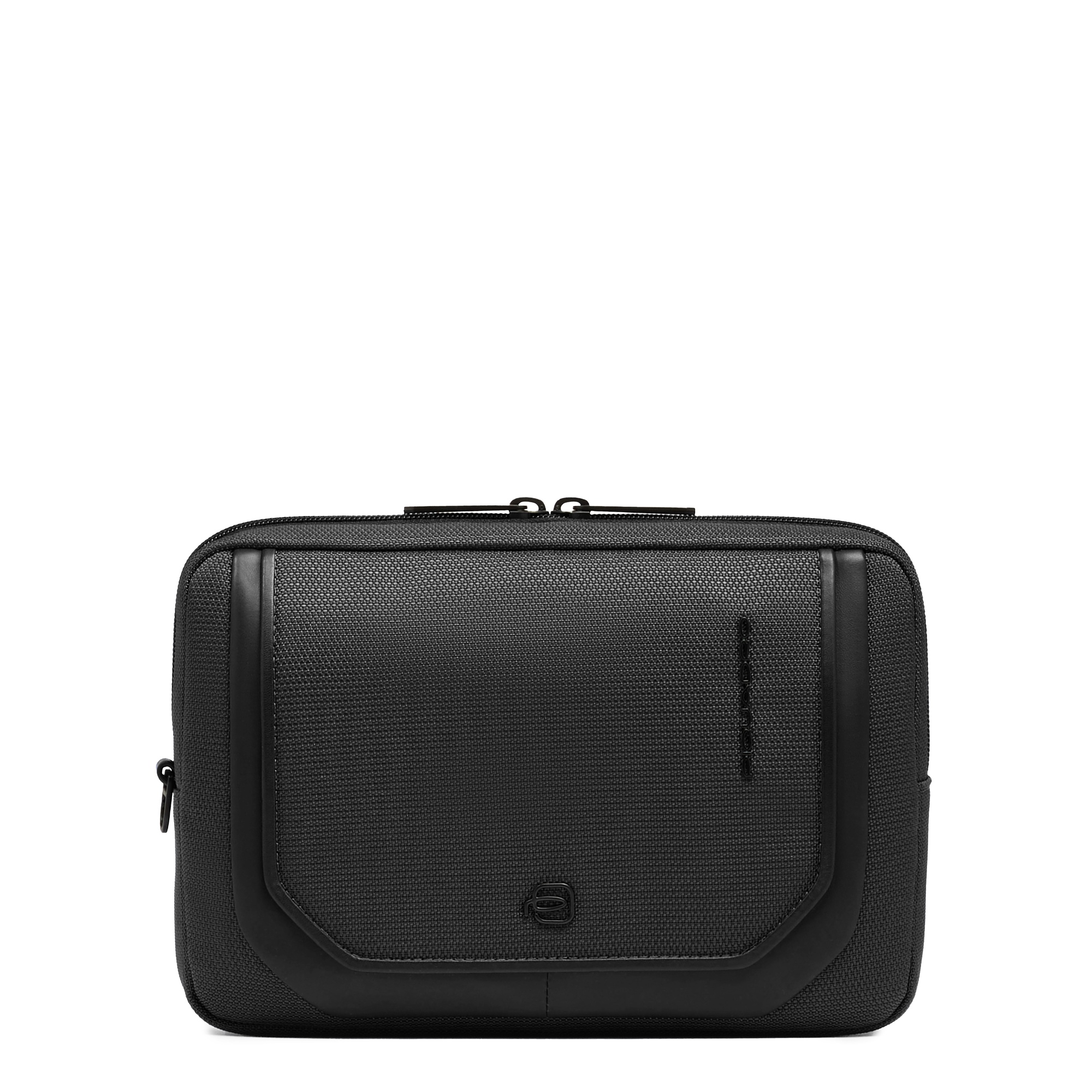 Handbag made from recycled fabric PIQUADRO Black