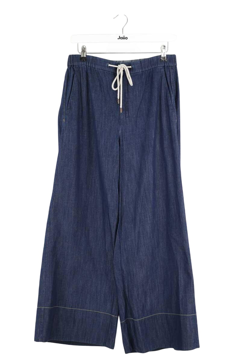Wide trousers MAX MARA - Seconde Main Blue
