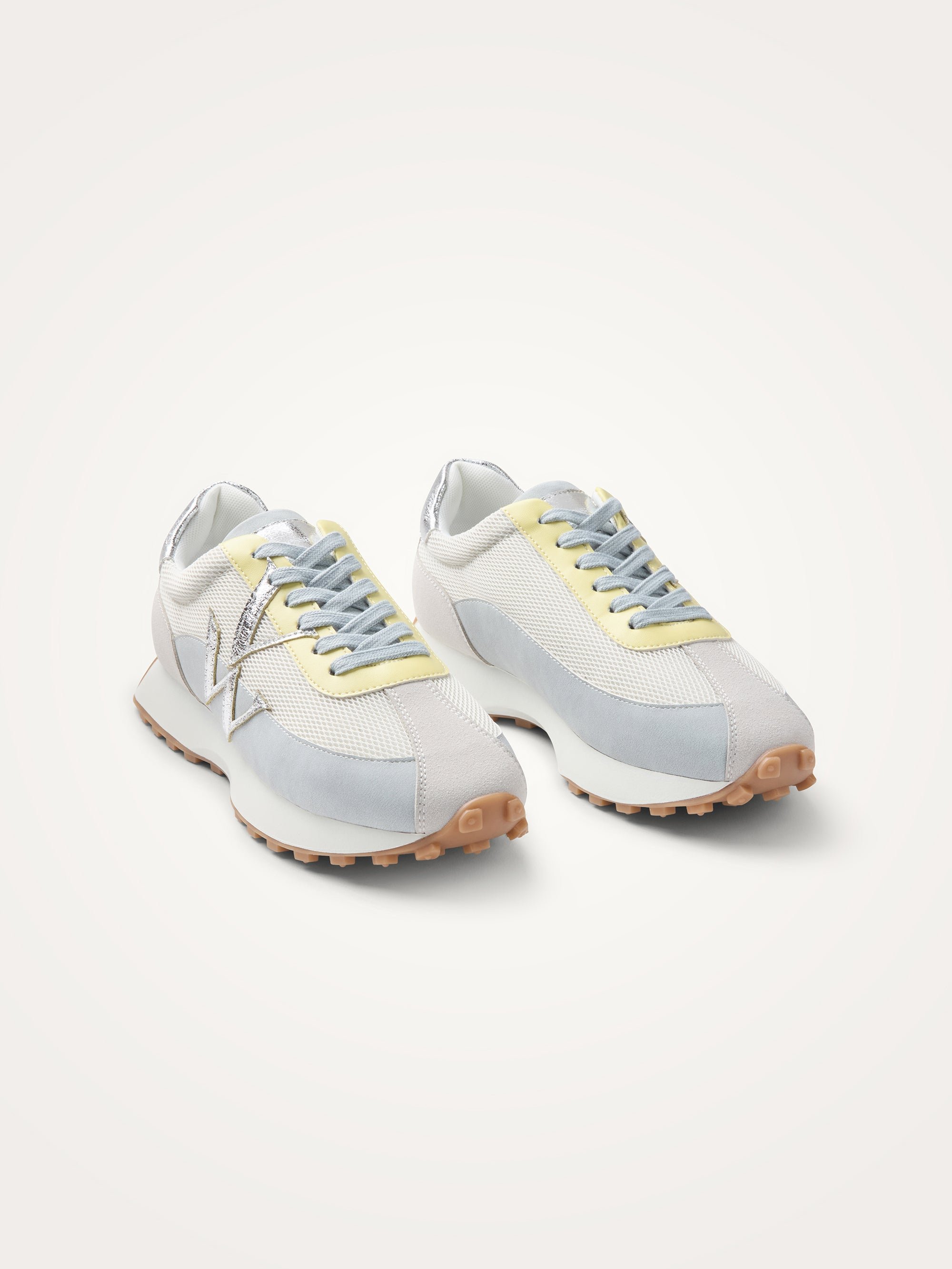 Sneakers with monogram on running sole VANESSA WU Blue