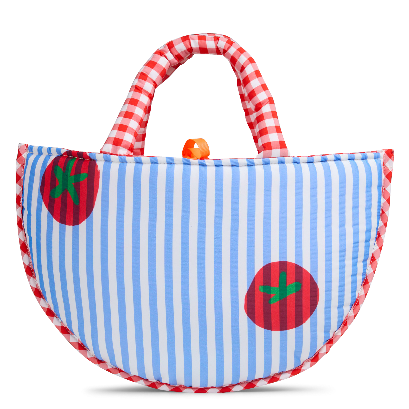 Sac porté main à motifs DR BLOOM Bleu