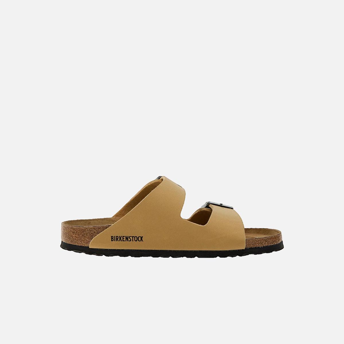 Sandales plates BIRKENSTOCK Beige