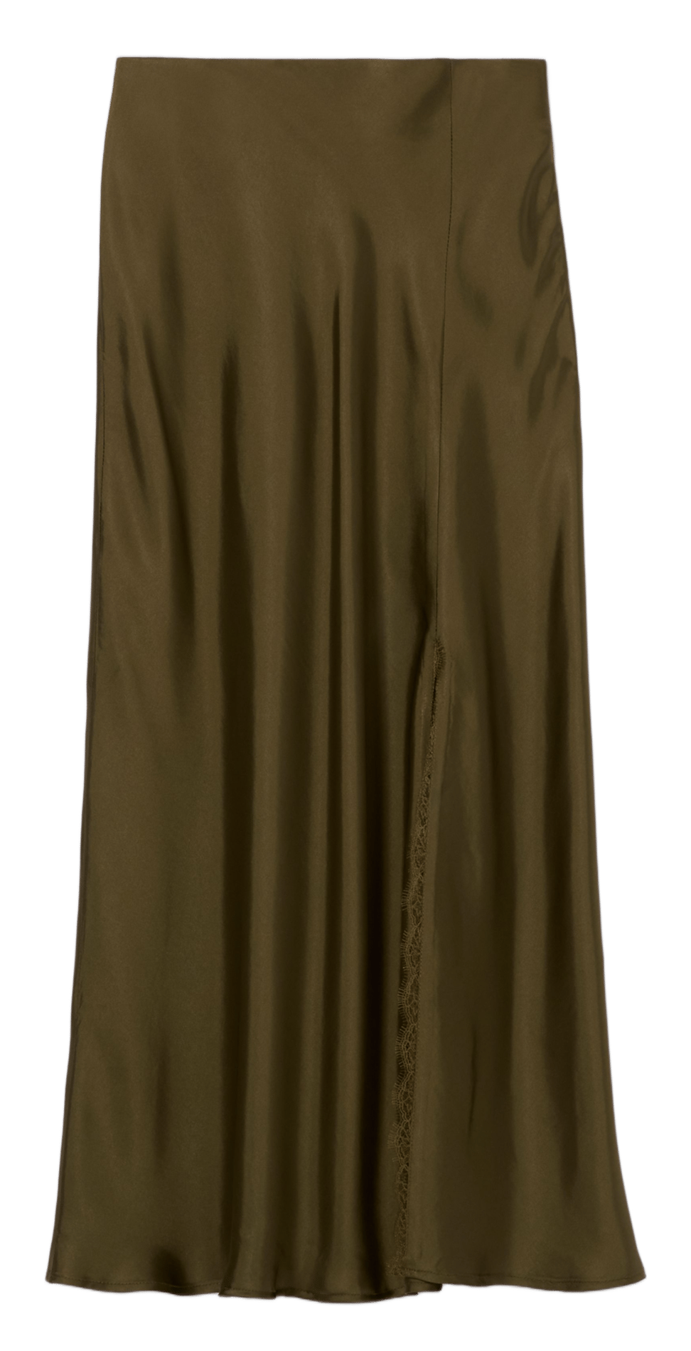 Long flared skirt CLAUDIE PIERLOT Brown