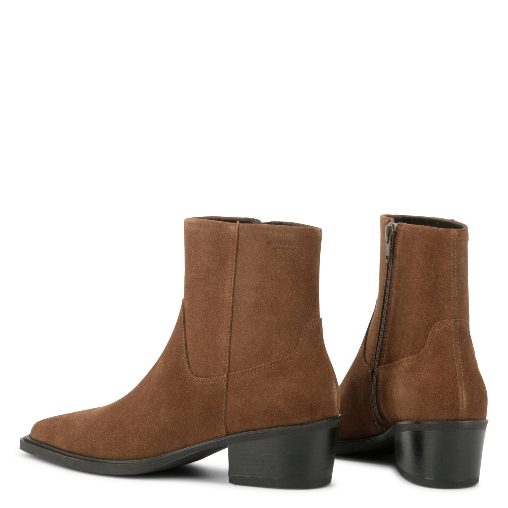 Suede ankle boots VAGABOND Brown