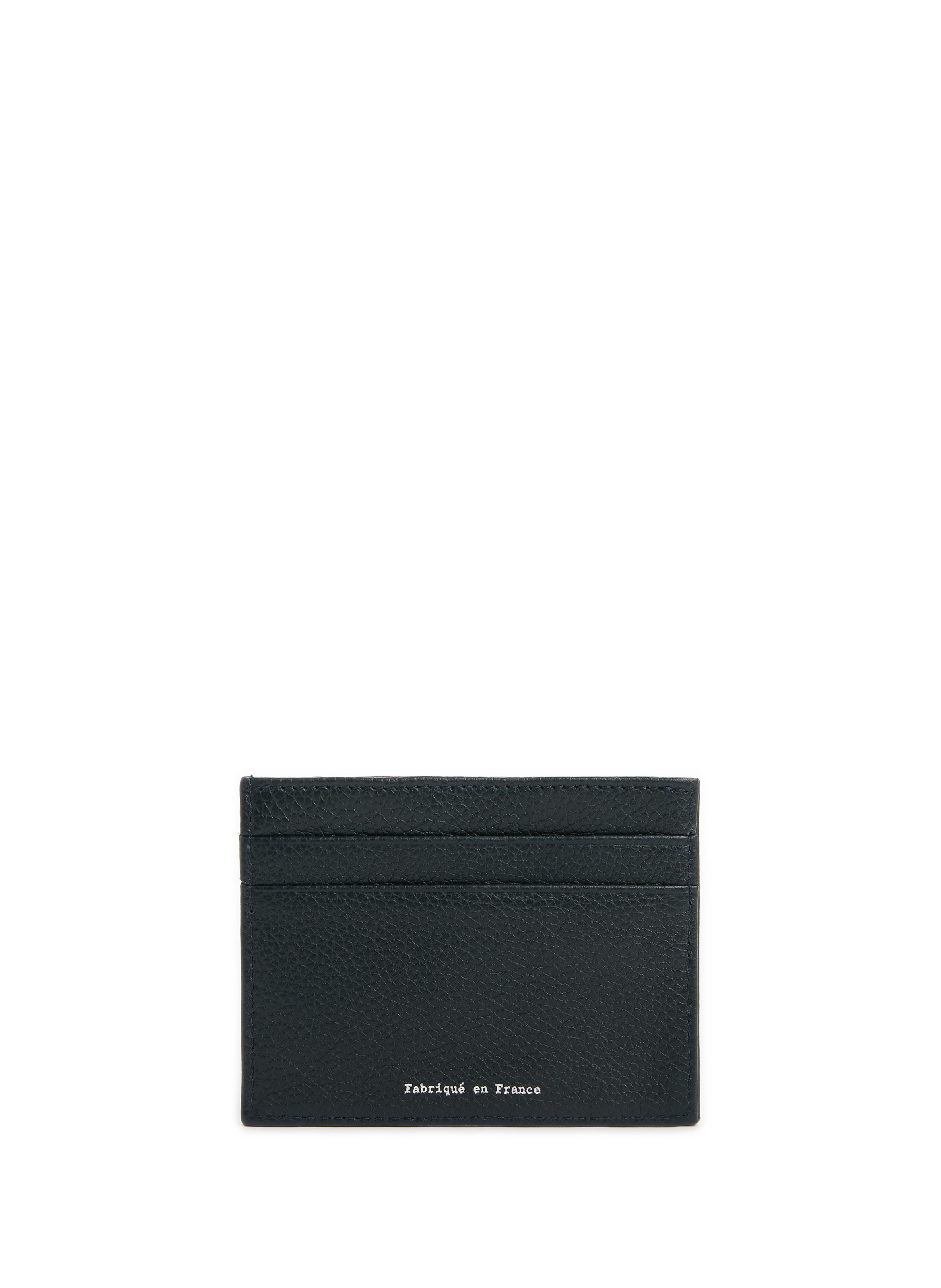 Leather Card Holder PM FRA 575 V ID Multi Simple V SAISON 1865 Blue
