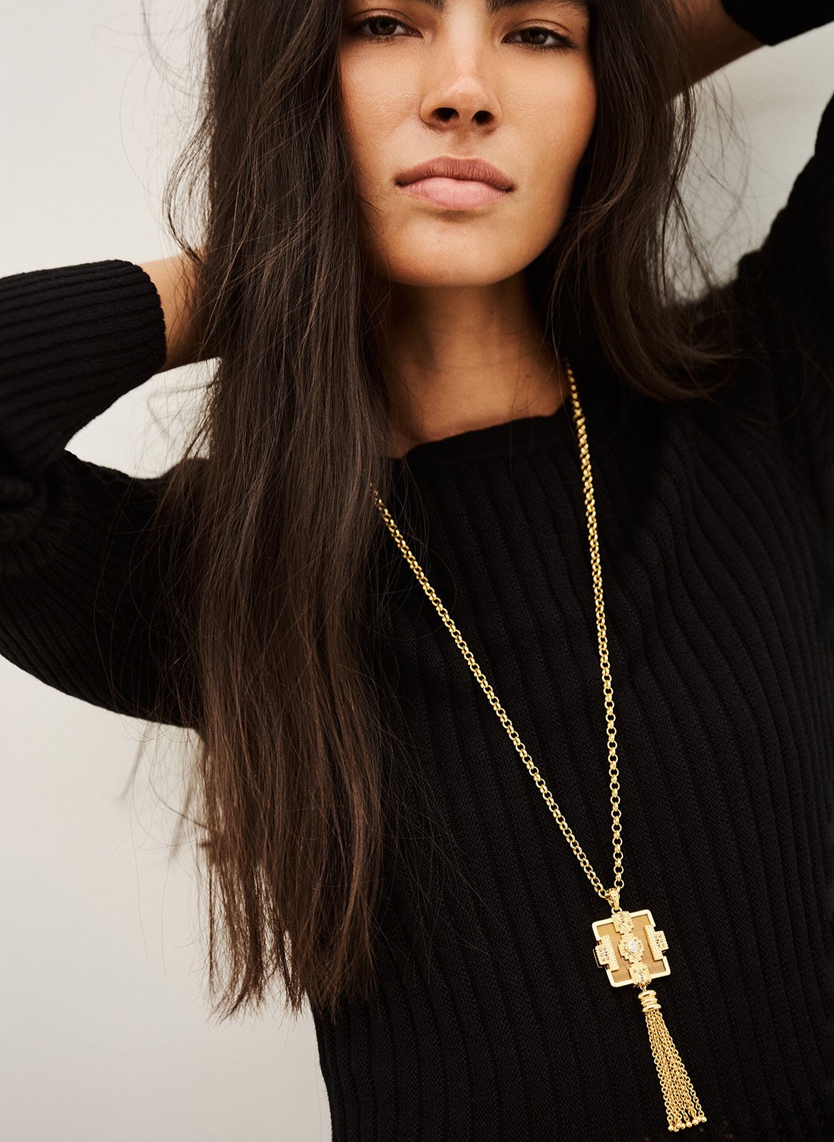 Robe courte manches longues BA&SH Noir