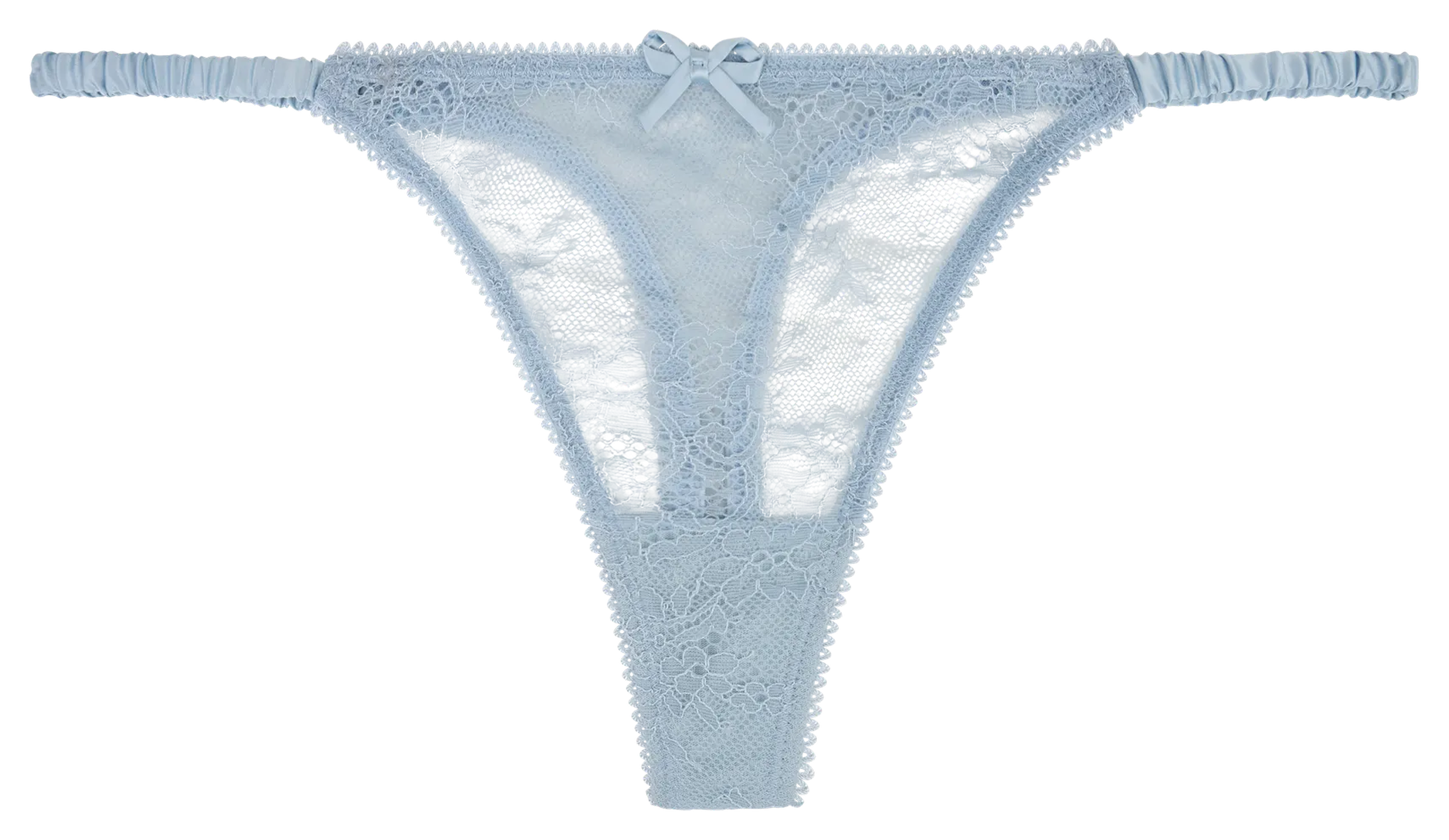 String en dentelle unie LOVE STORIES Bleu