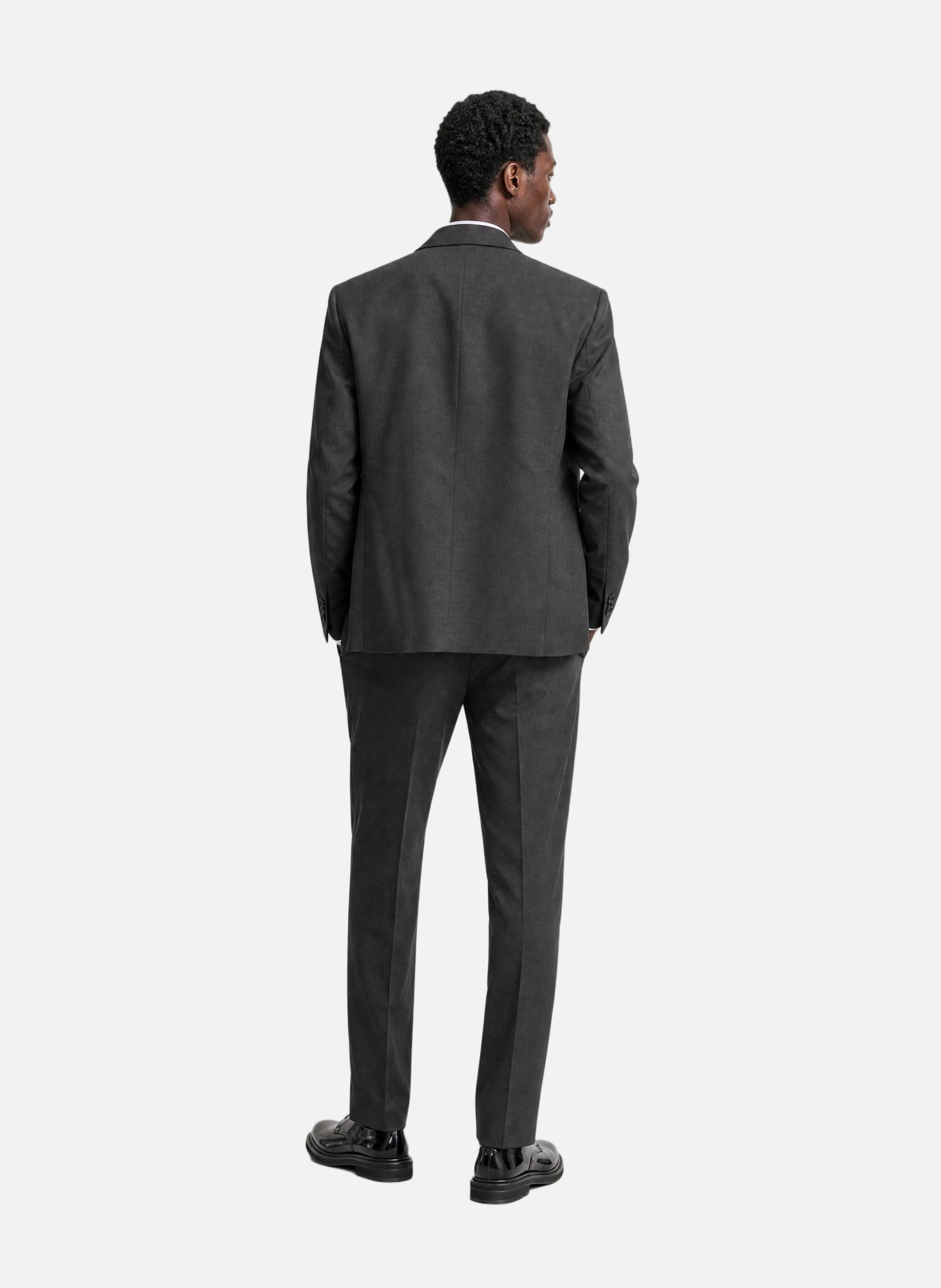 Navy wool suit jacket THE KOOPLES Grey