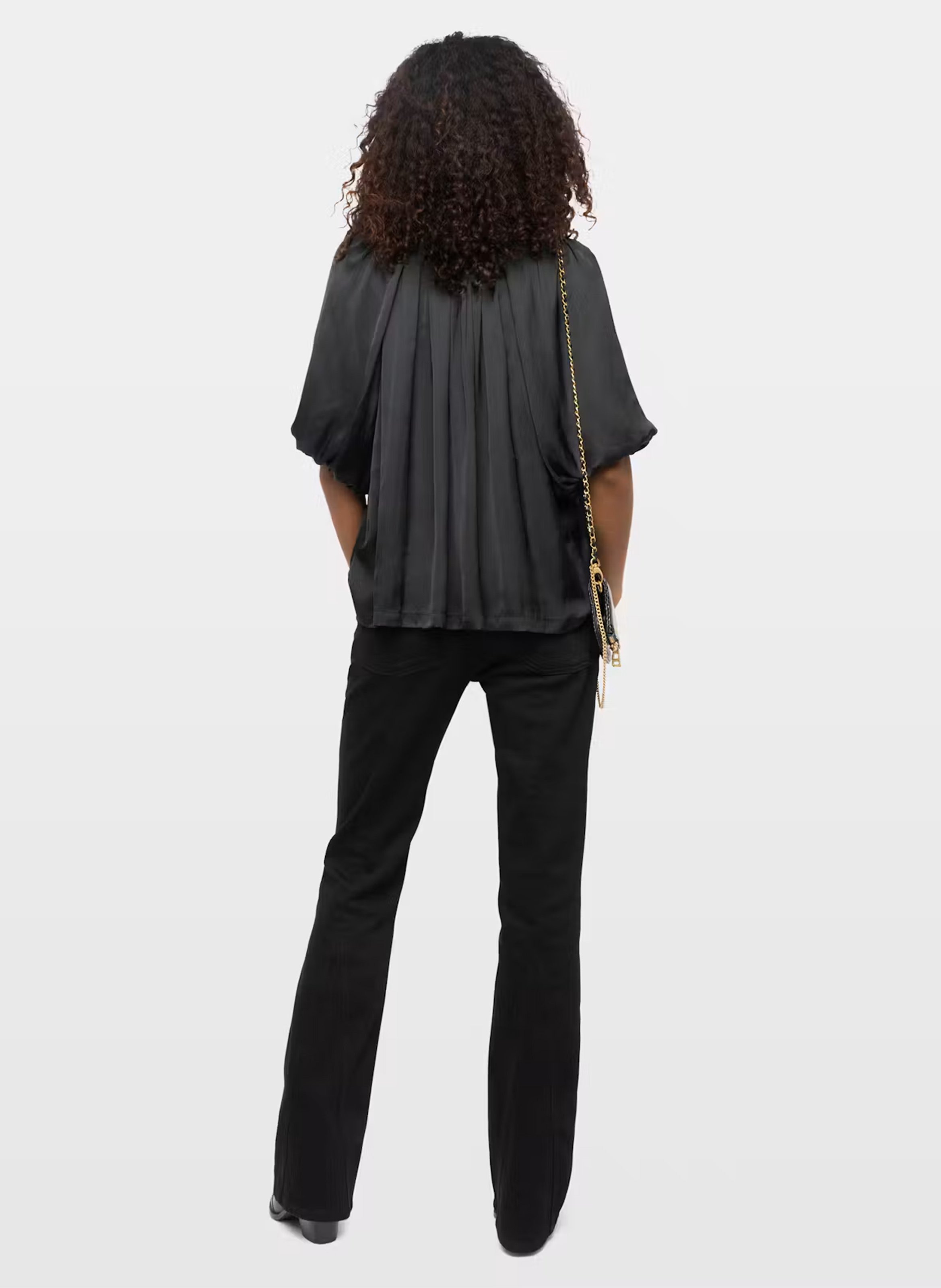 Loose V-neck blouse | Black ZADIG&VOLTAIRE Women