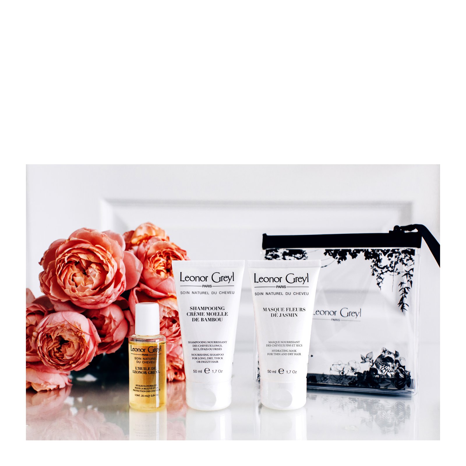 Weekendset in etui - Droog haar LEONOR GREYL No color