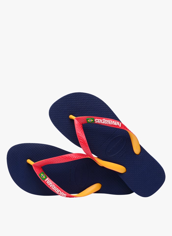 Slippers Havaianas Brasil Mix Navy Blue ruby Red Havaianas