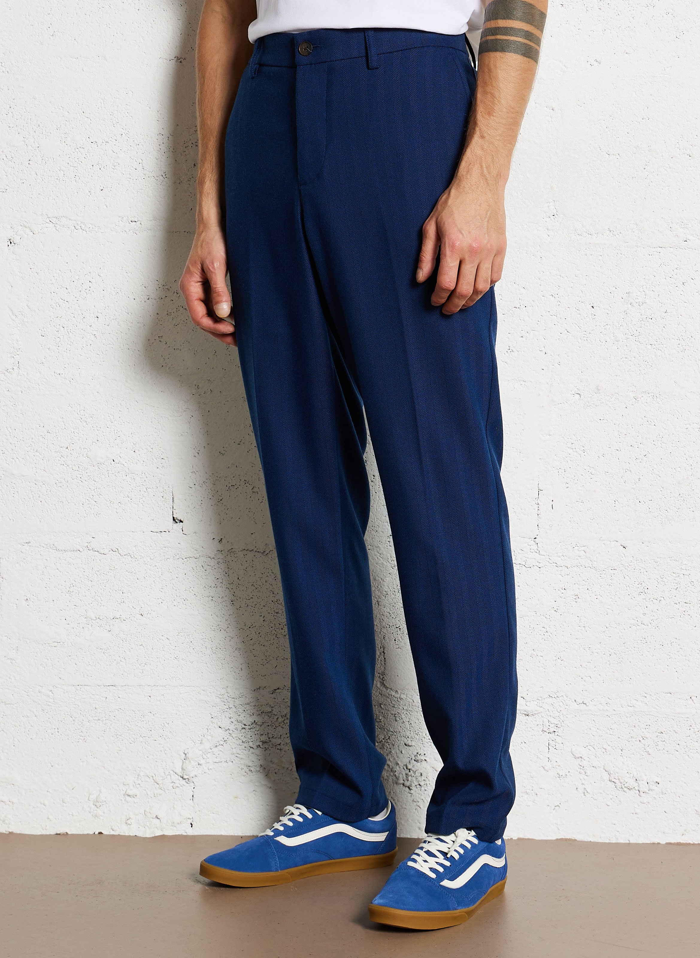 Herringbone suit pants LES DEUX