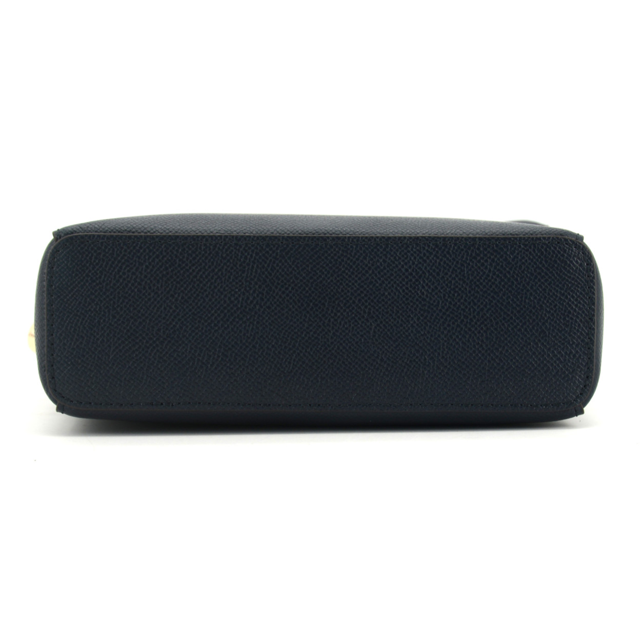 Crossbody bag - cowhide leather POURCHET Blue