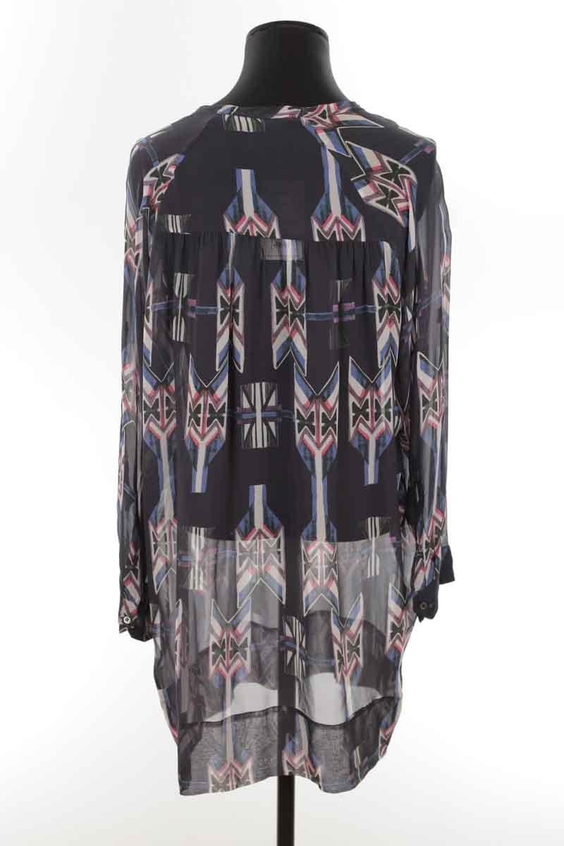 Silk dress ISABEL MARANT - Seconde Main Black