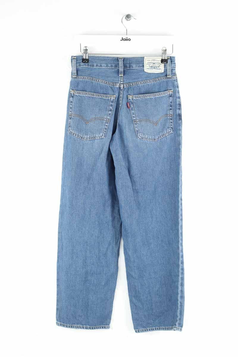 Cotton straight jeans LEVI'S - Seconde main Blue
