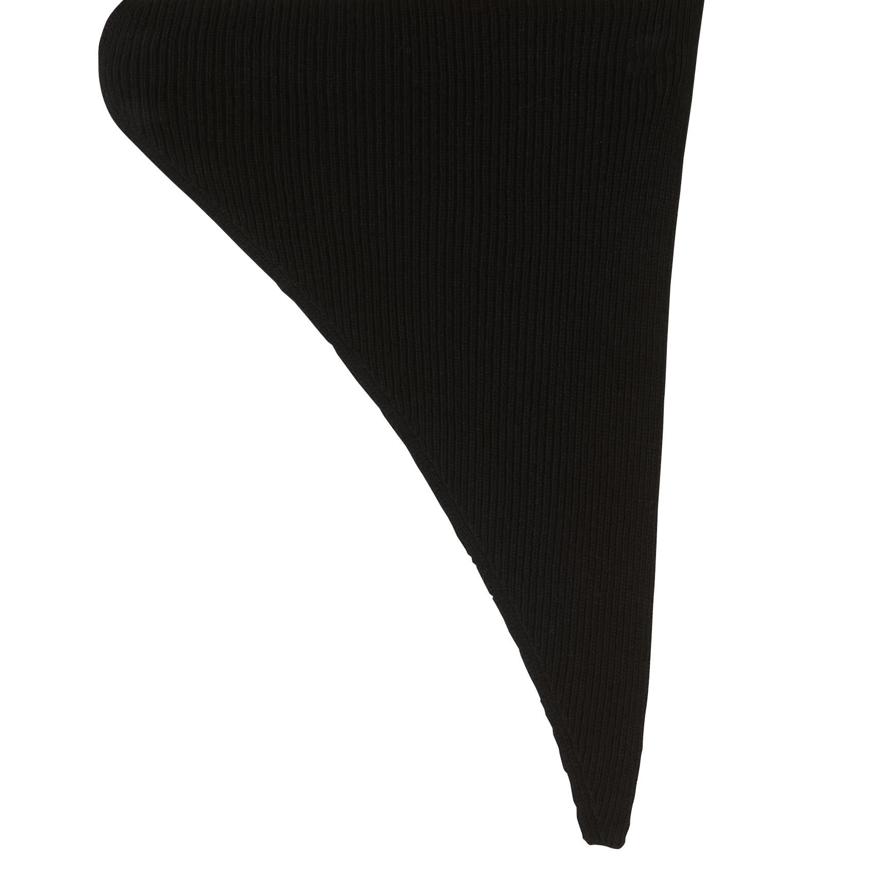 Knit scarf LA FEE MARABOUTEE Black