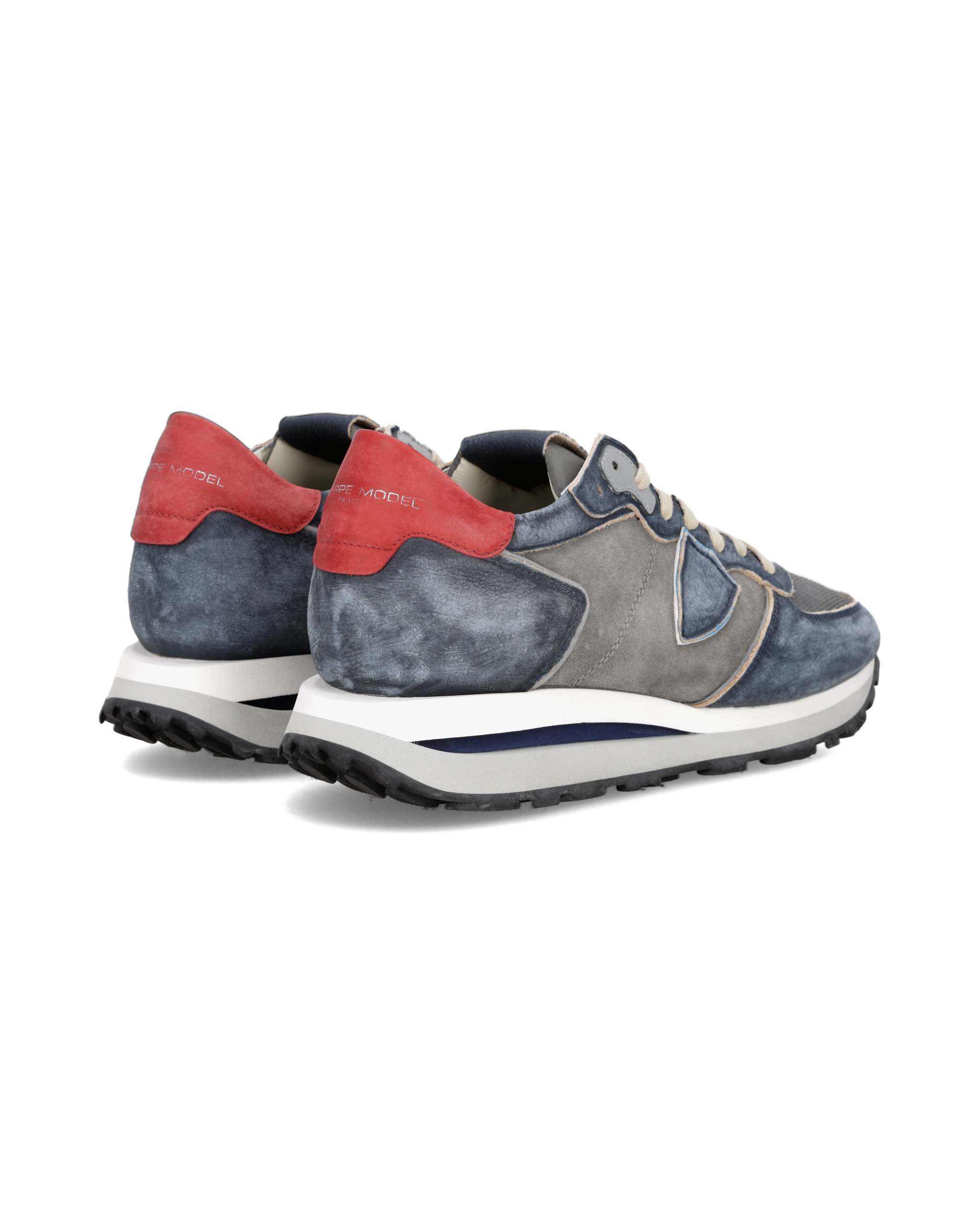 High-top running sneakers PHILIPPE MODEL Blue