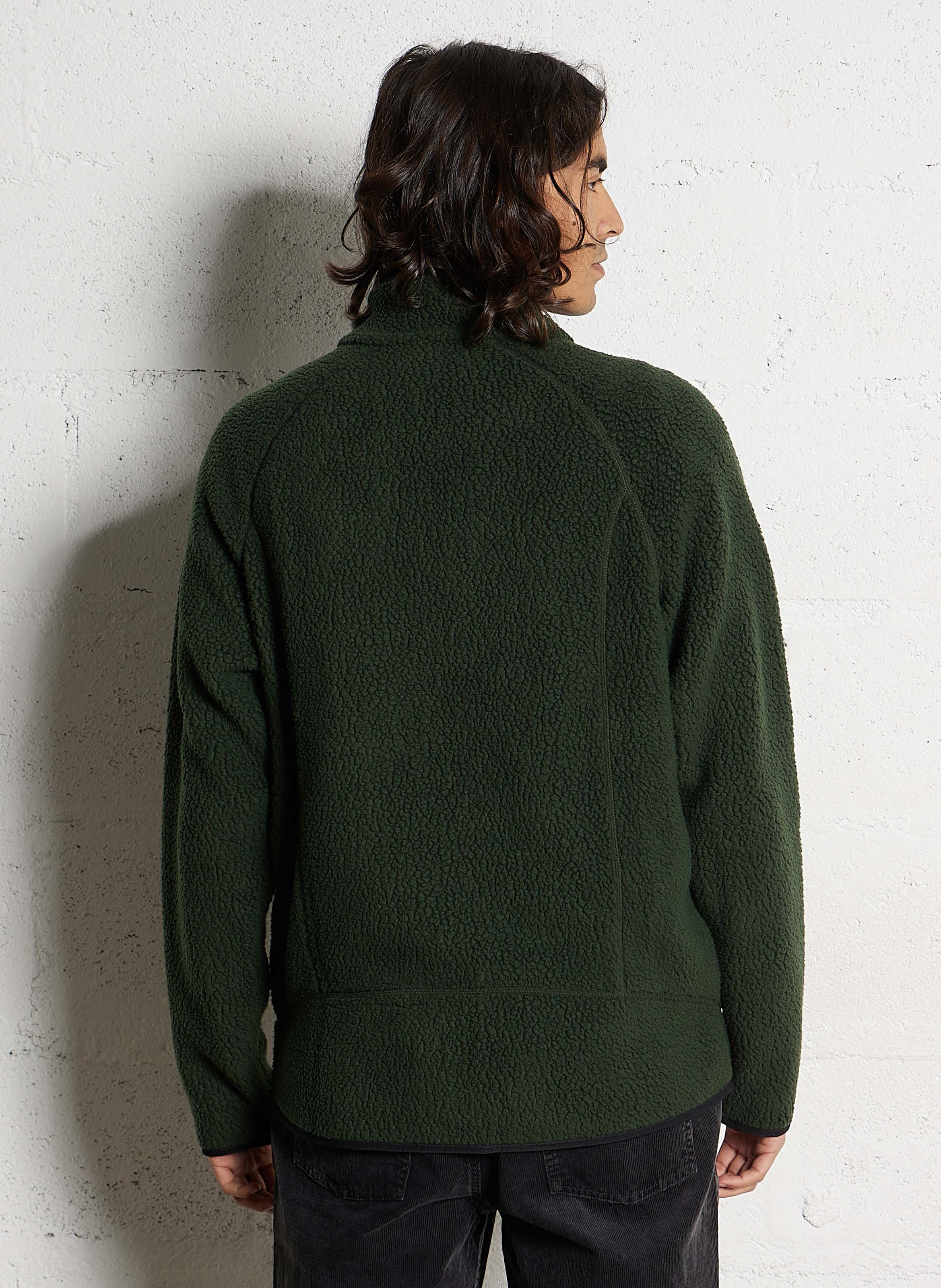 Textured high-neck fleece PATAGONIA Green