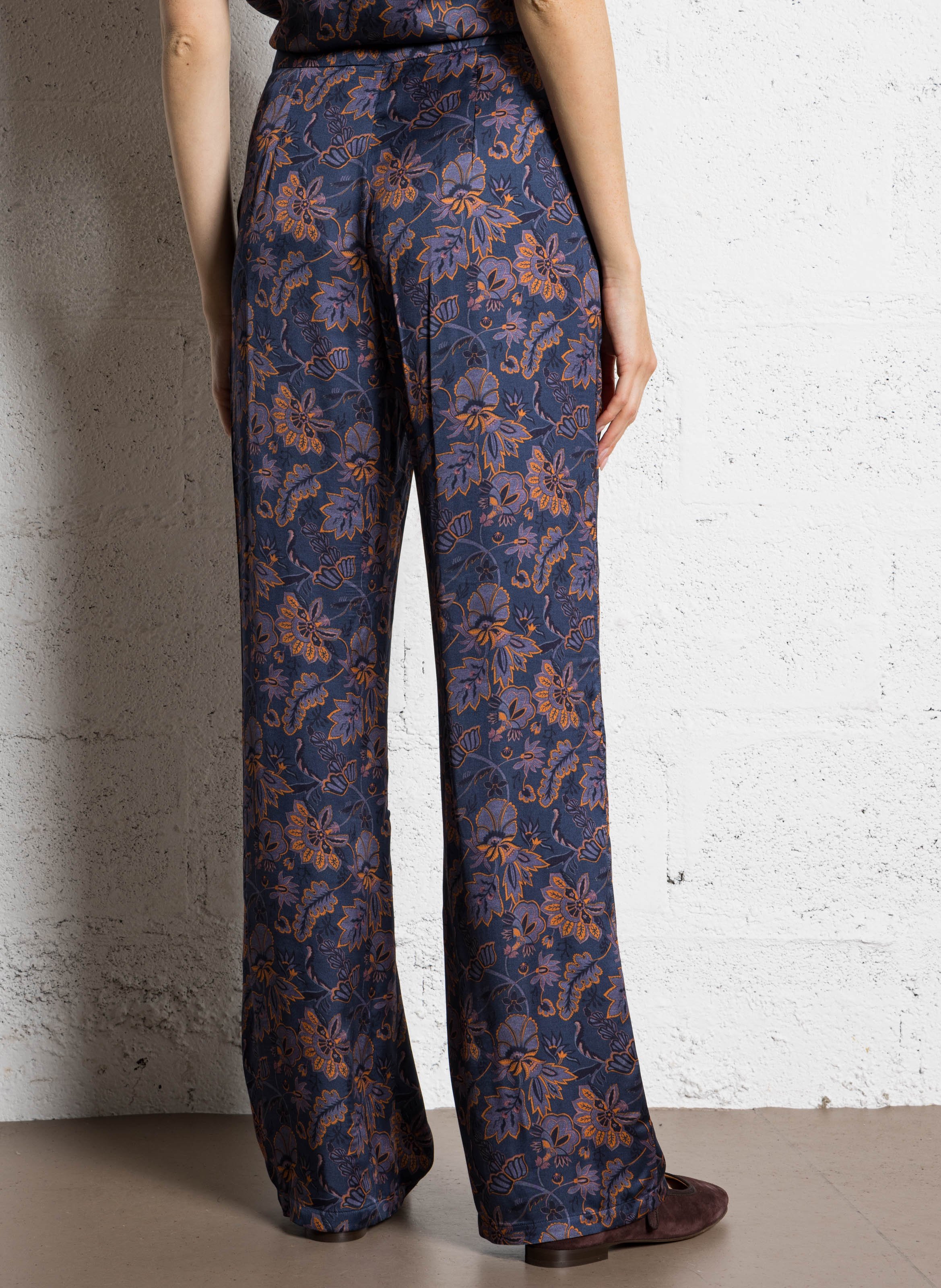 Pantalon droit fluide I CODE Violet