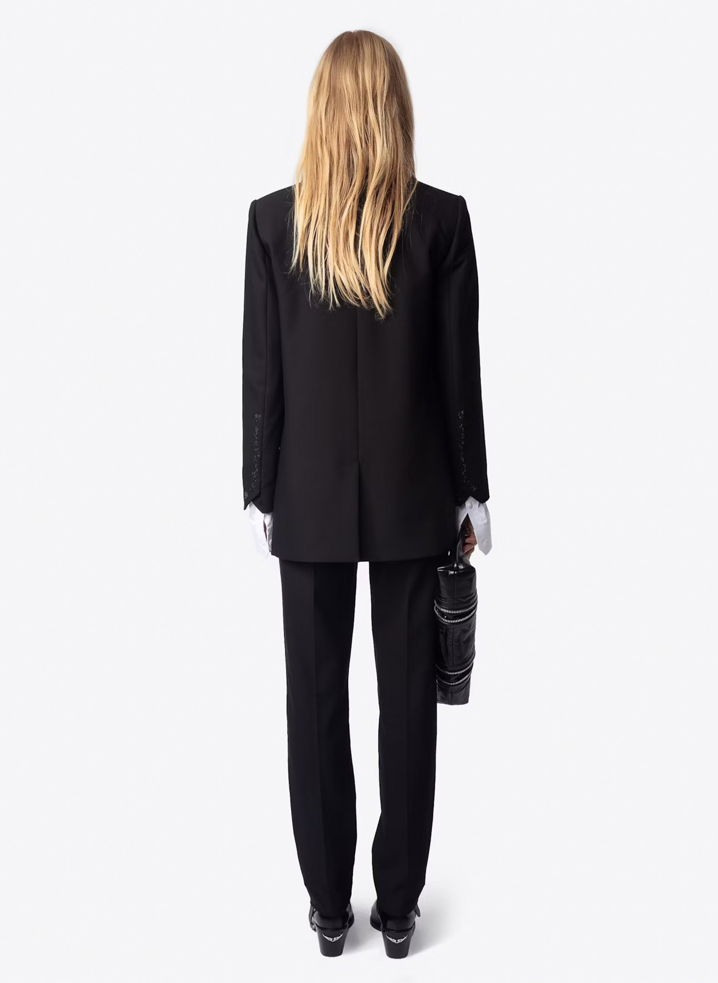 Blazer droit structuré ZADIG&VOLTAIRE Noir