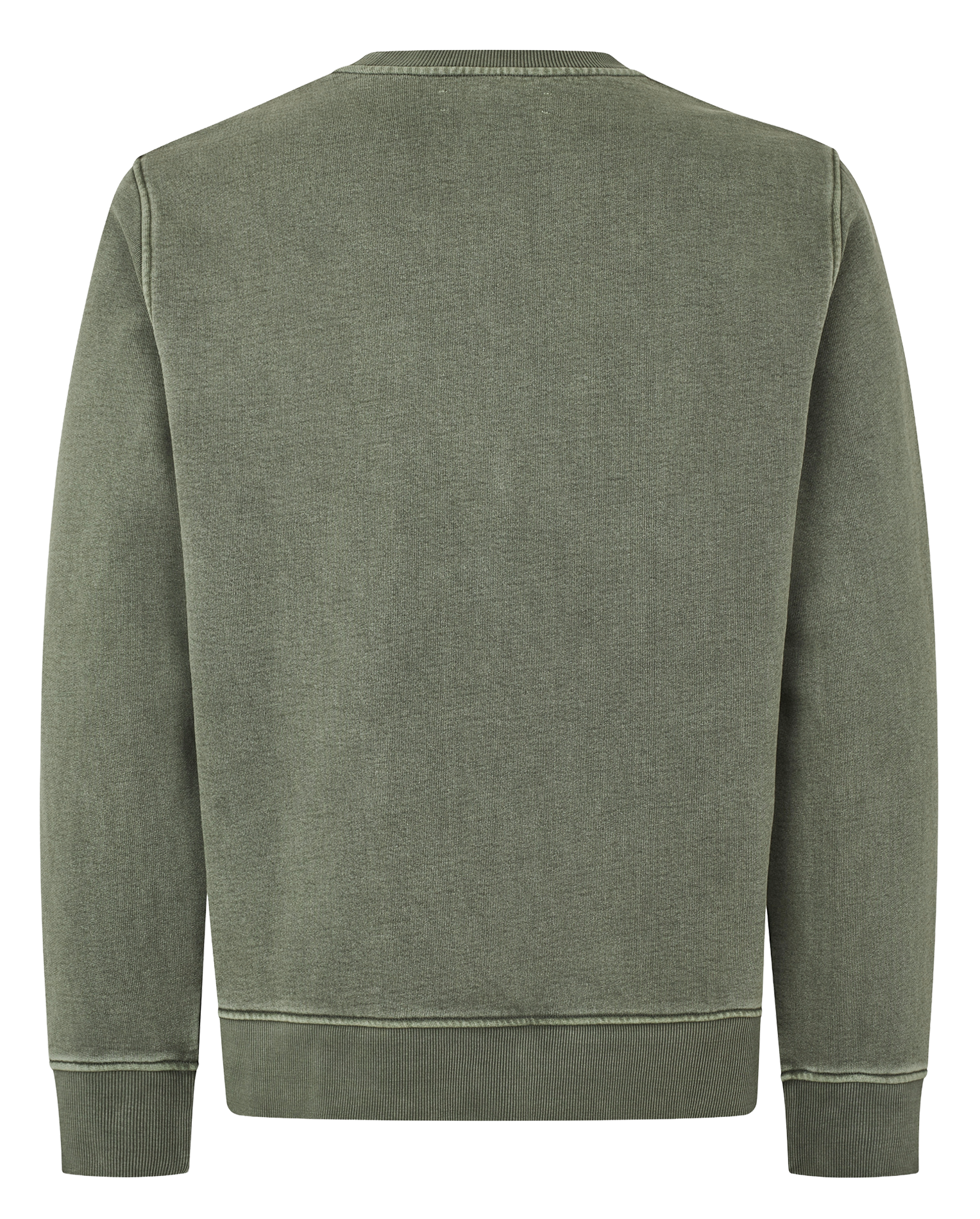 Gerade geschnittenes Rundhals-Sweatshirt aus Bio-Baumwoll-Mix SAMSOE SAMSOE Grau