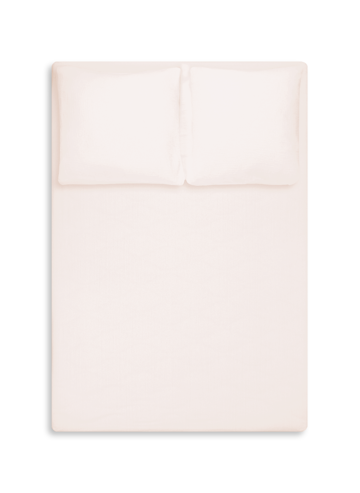 Dekbedovertrek van biokatoen AU PRINTEMPS PARIS MAISON Roze