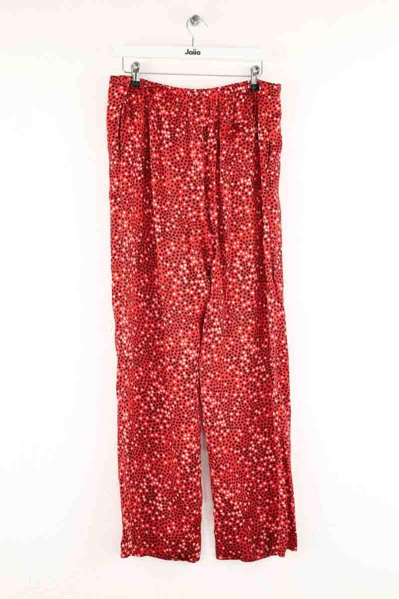 Pantalon large AGNES B. - Seconde Main Rouge