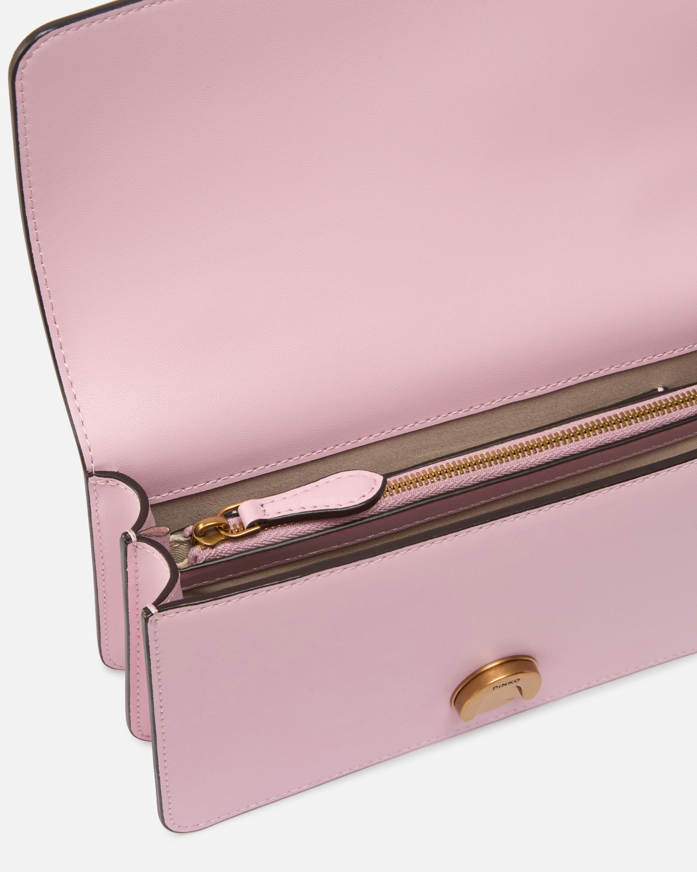 Small Love Bag One leather shoulder bag Pink