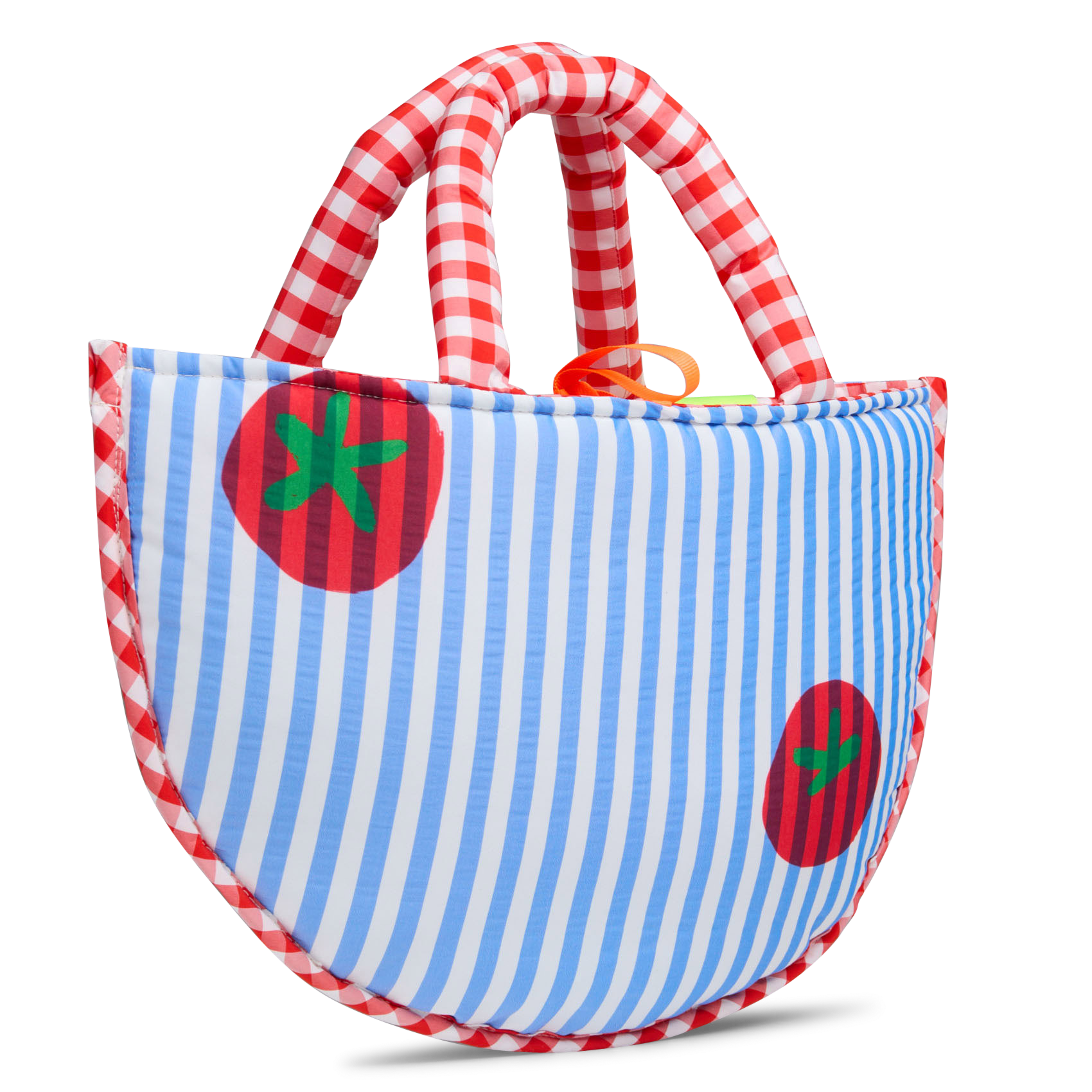 Sac porté main à motifs DR BLOOM Bleu