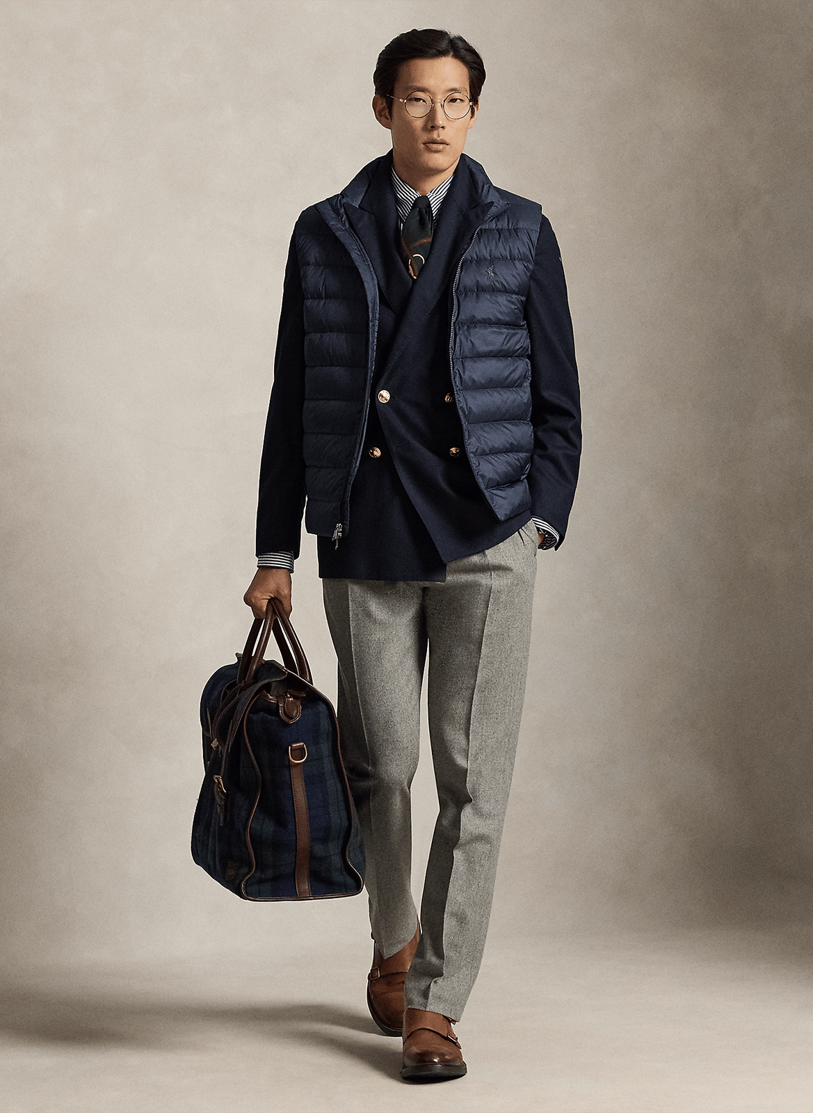 Ärmellose Steppweste POLO RALPH LAUREN Blau