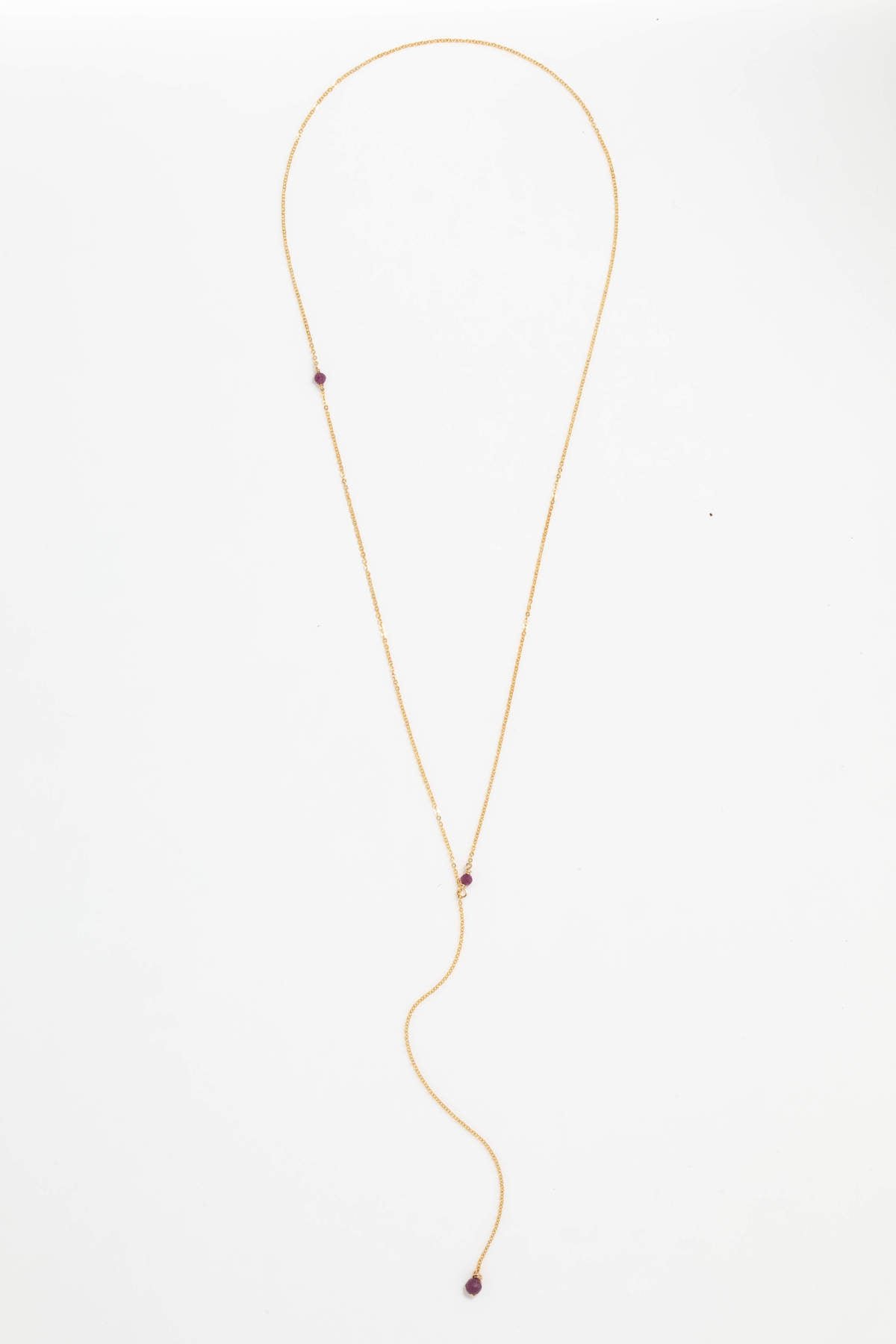Vice Versa Necklace - Ruby YAY Pink