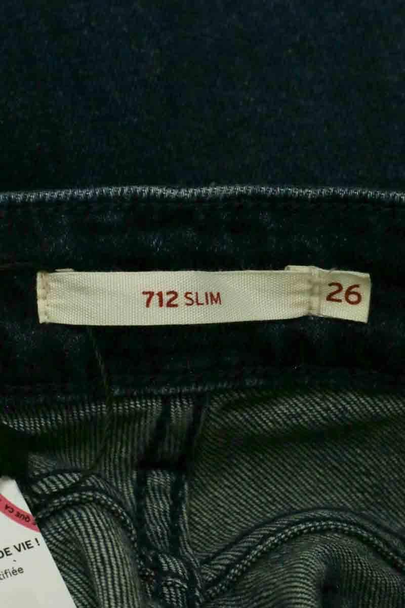 Jean slim 712 LEVI'S - Seconde main Bleu