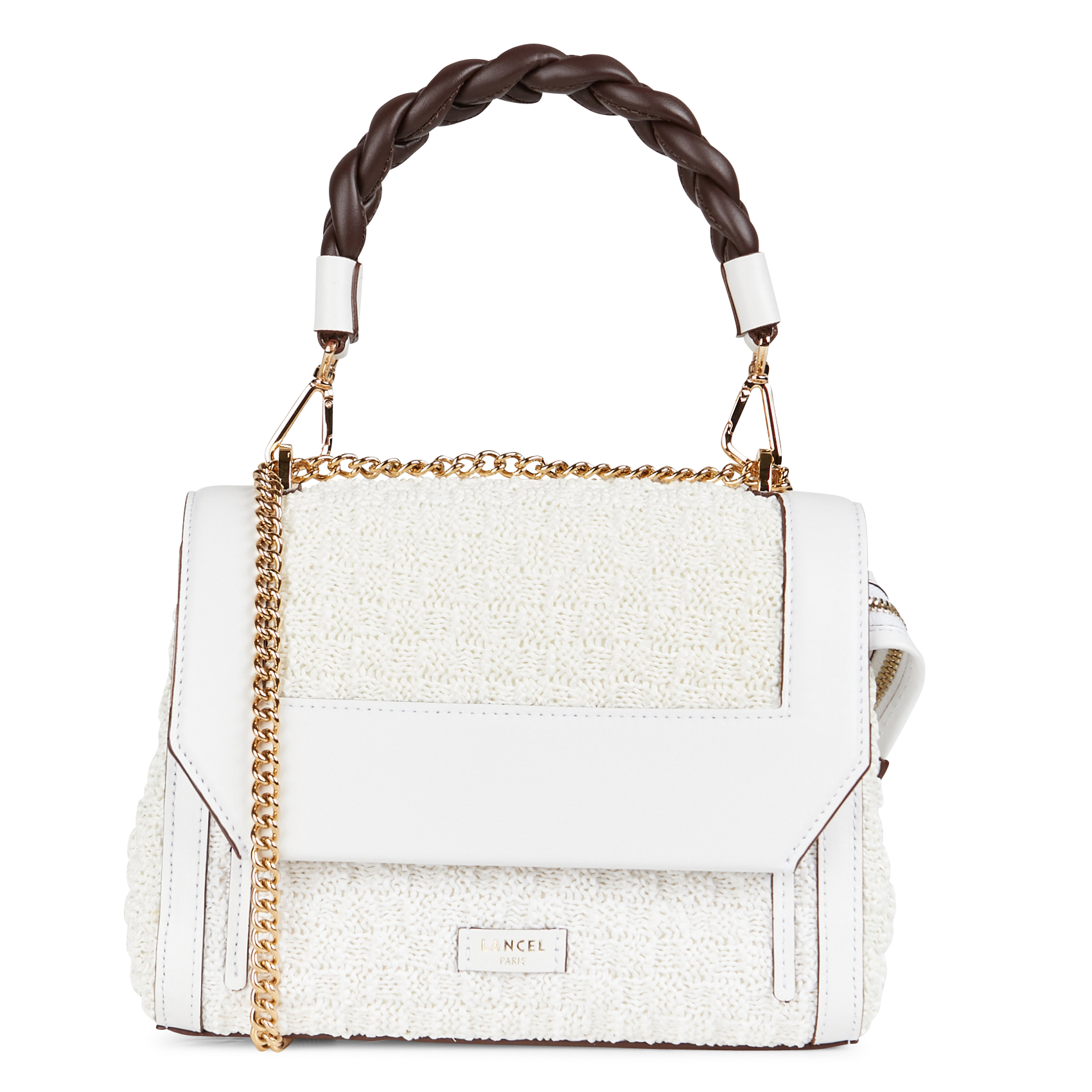 sac blanc lancel