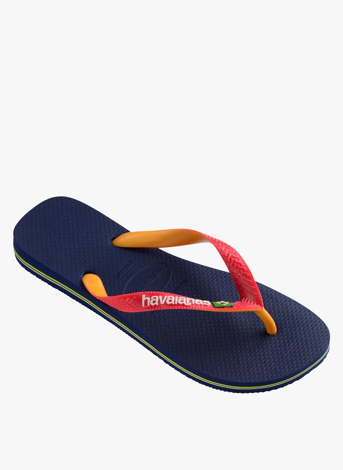 Slippers Havaianas Brasil Mix Navy Blue ruby Red Havaianas