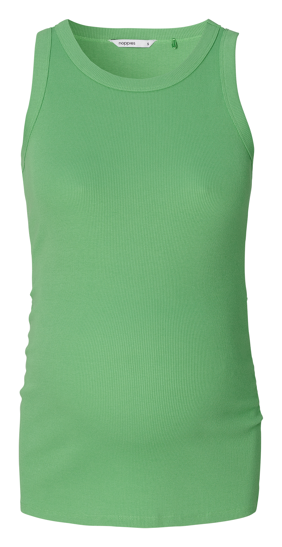 Round-neck organic cotton-blend tank top NOPPIES Green