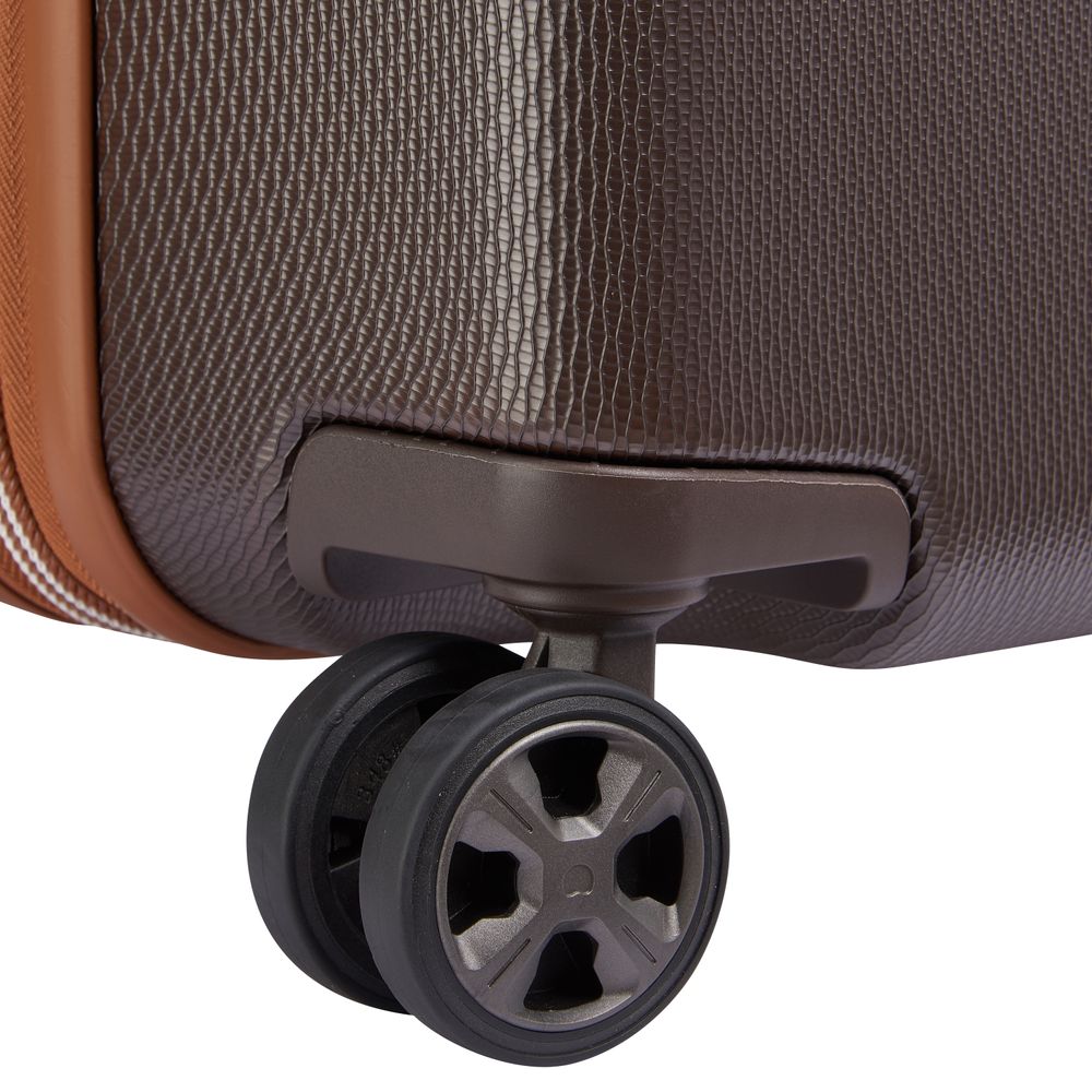 Rigid cabin suitcase DELSEY PARIS Brown