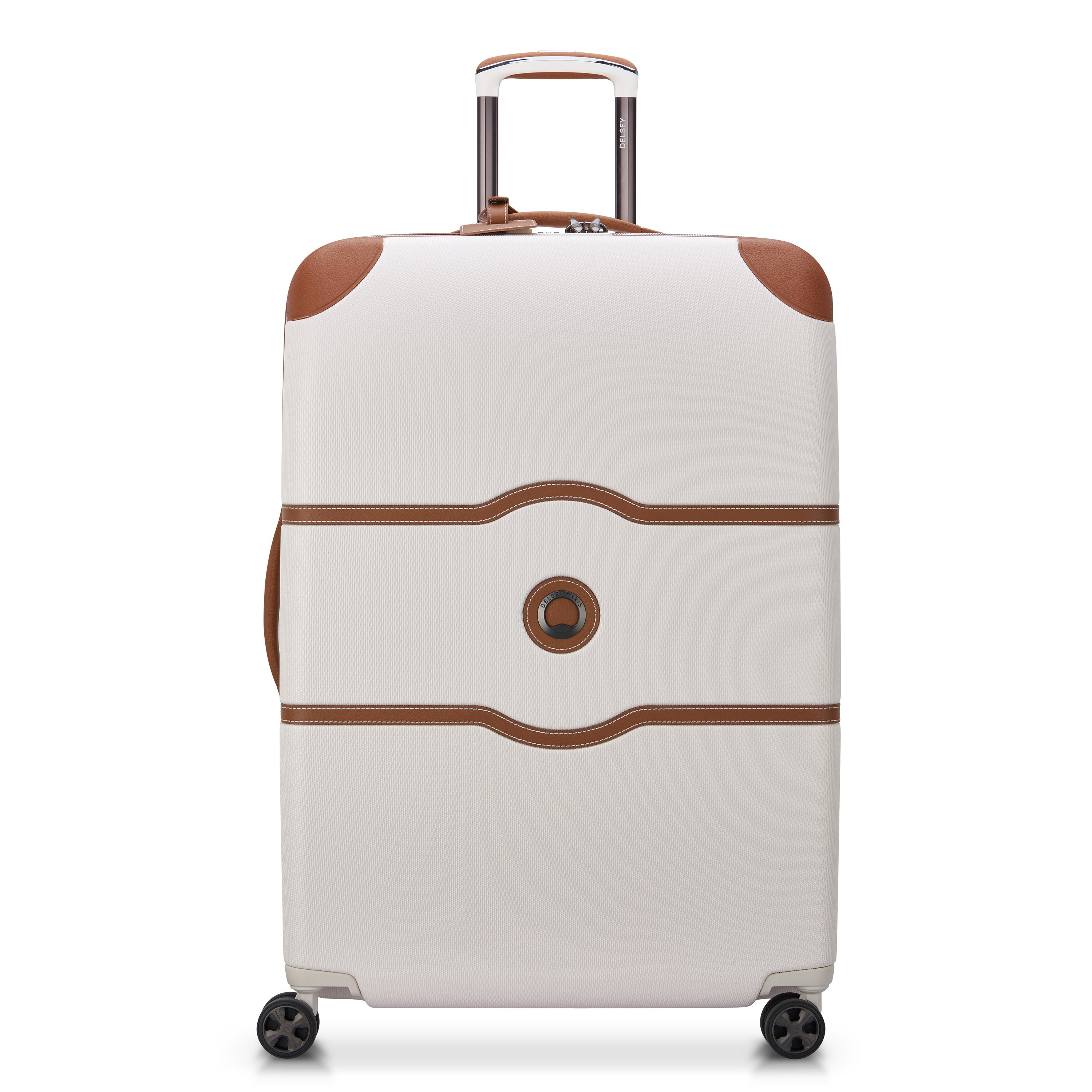 Rigid hold suitcase DELSEY PARIS Beige