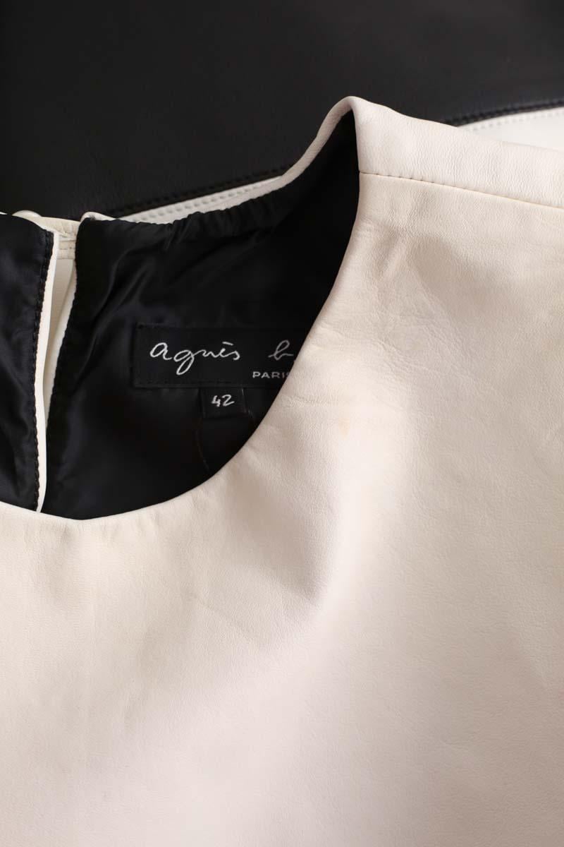 Leather dress AGNES B. - Seconde Main Black