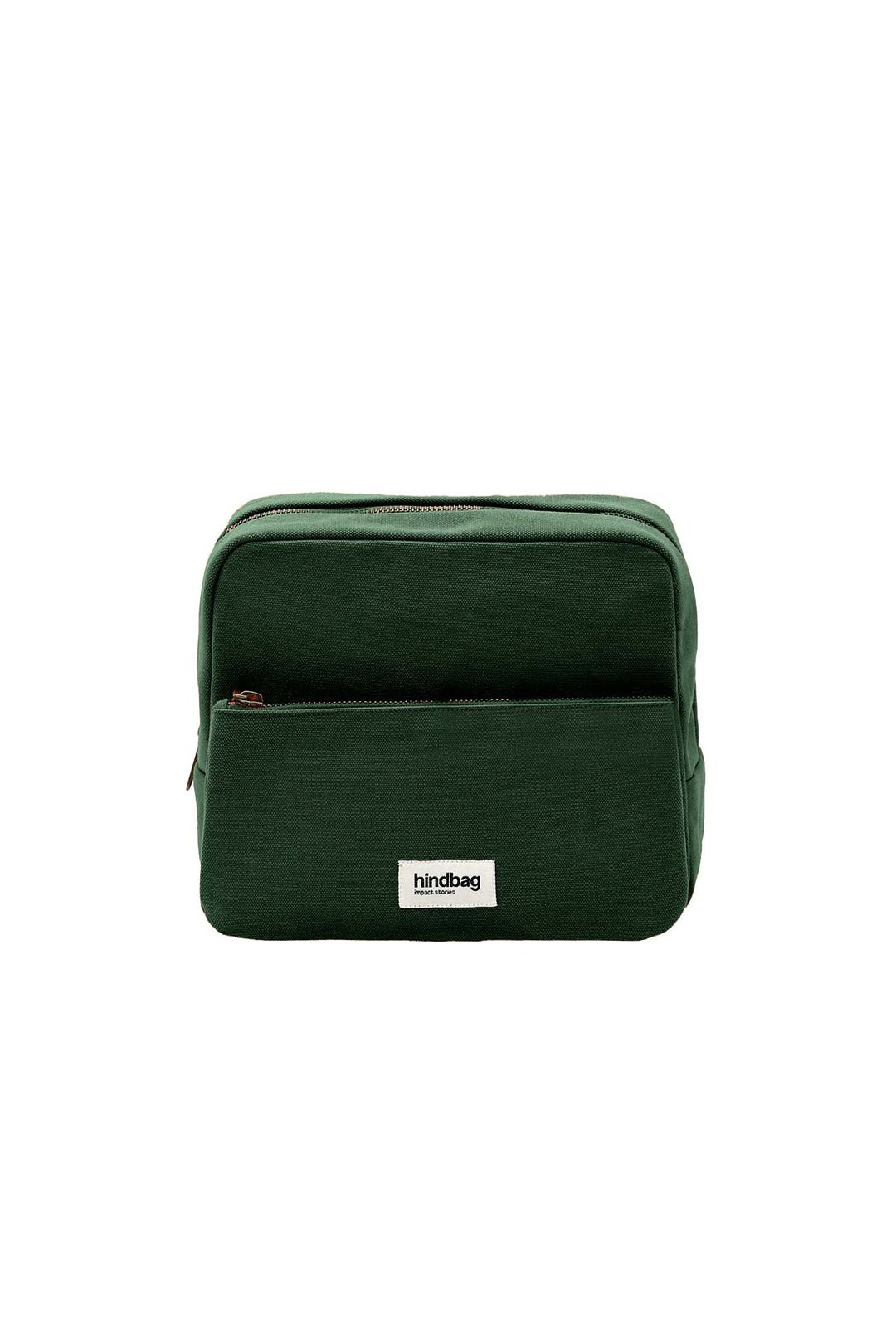 Cotton toiletry bag HINDBAG Green