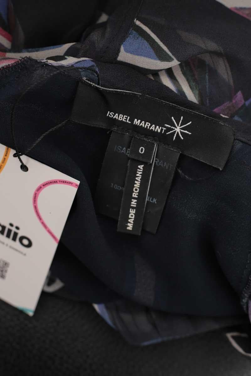 Silk dress ISABEL MARANT - Seconde Main Black