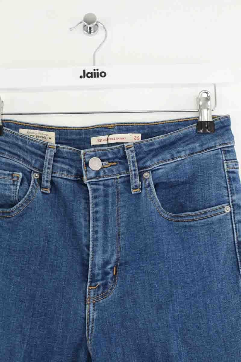 721 Slim Cotton Jeans LEVI'S - Seconde main Blue